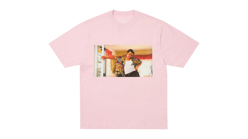 Designer Men’s Pink T-Shirt – Classic Crewneck Cotton Tee Size US M / EU 48-50 / 2 - 1 Thumbnail