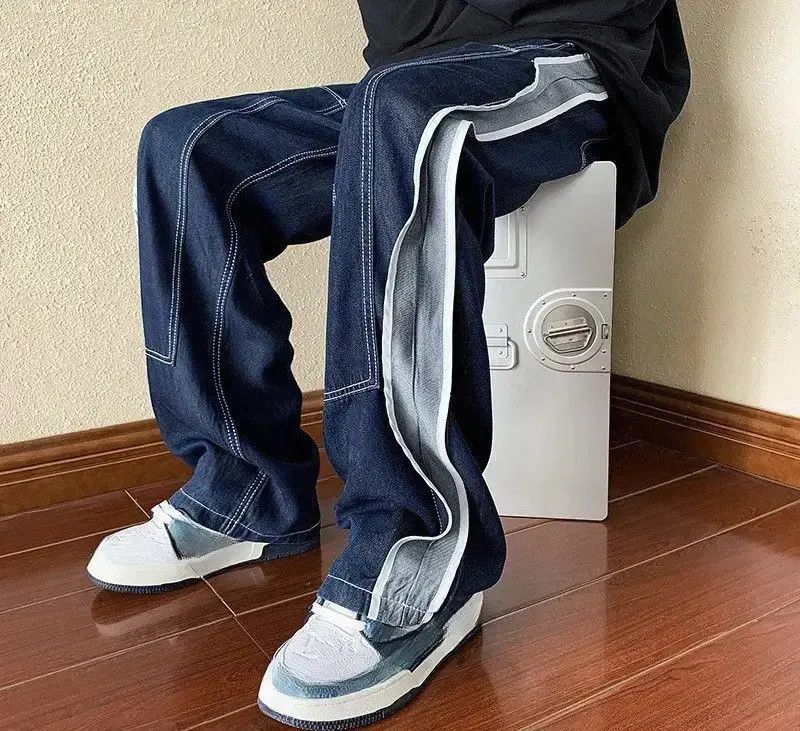 Japanese Brand Streetwear Design Hip Hop Style Jeans Pants Size US 32 / EU 48 - 6 Thumbnail