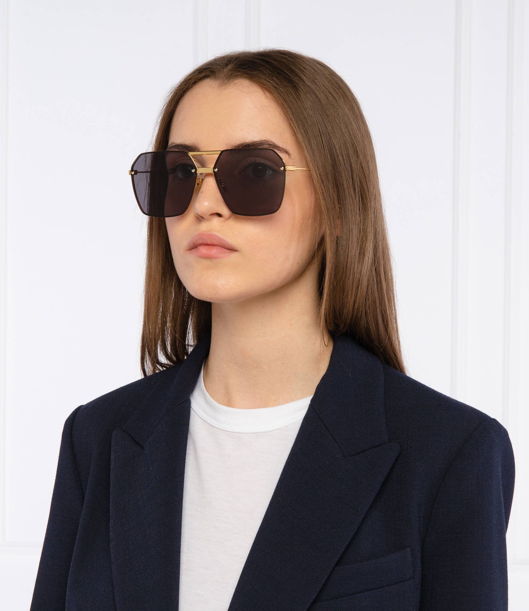 Bottega Veneta Bottega Veneta Women Sunglasses BV1045S 001 NEW AUTHENTIC Size ONE SIZE - 9 Thumbnail