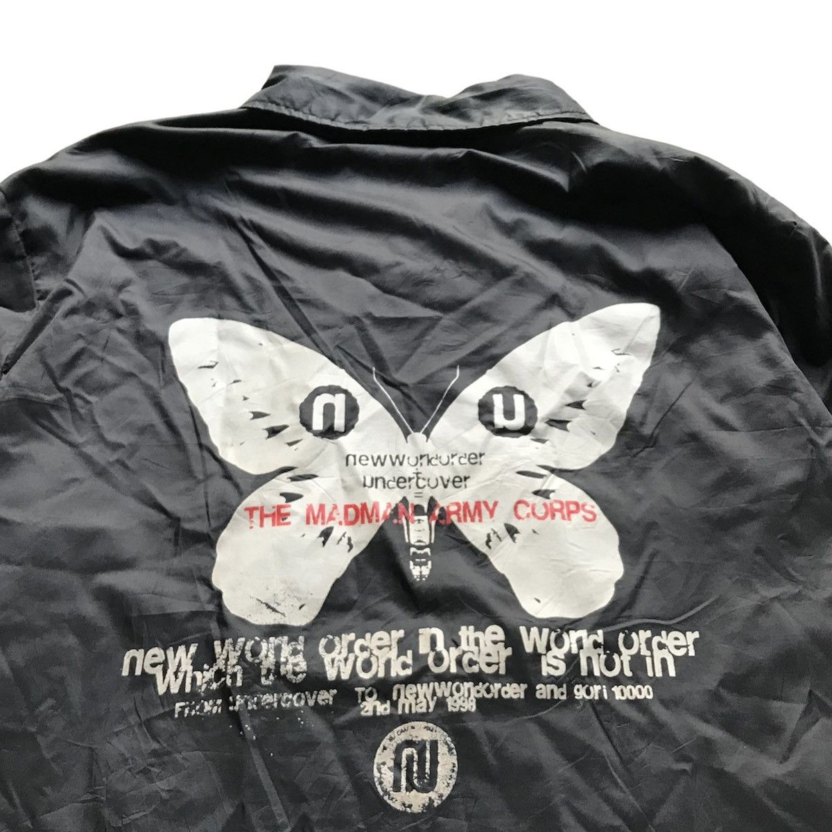 Undercover 1998s Undercover NWO Butter Fly Coach Jacket Jun Takahashi Size US M / EU 48-50 / 2 - 2 Thumbnail
