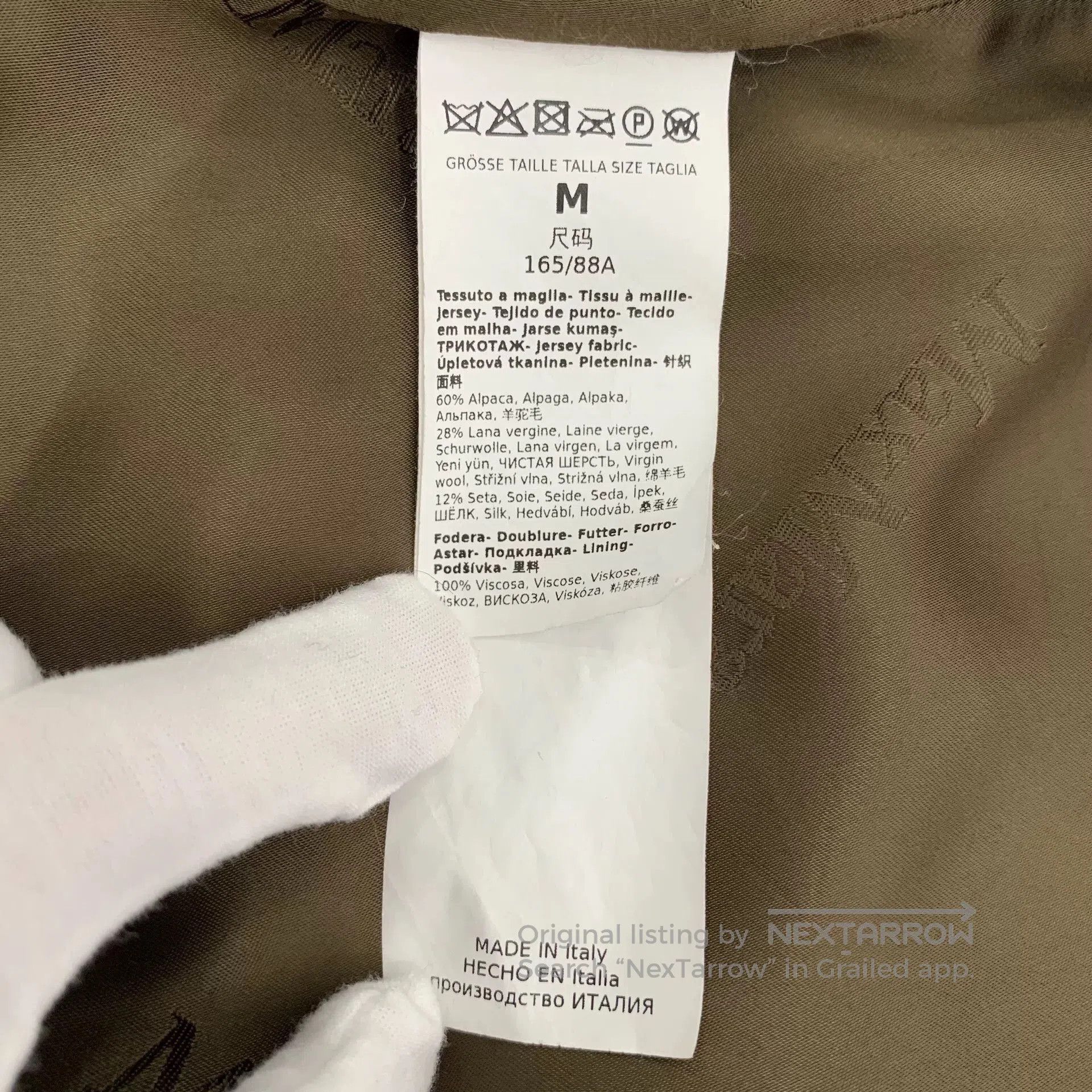 Other maxmara green alpaca wool coat size m. Size US M / EU 48-50 / 2 - 7 Thumbnail
