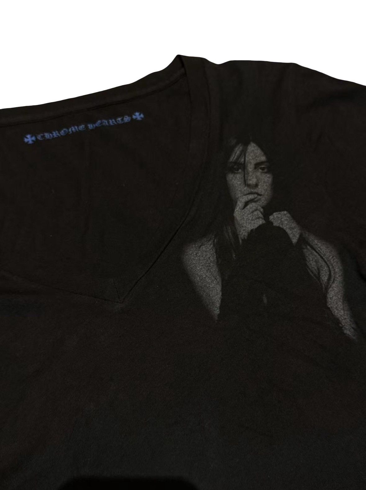Chrome Hearts Jesse Jo stark fuck you n neck tee Size US S / EU 44-46 / 1 - 3 Thumbnail