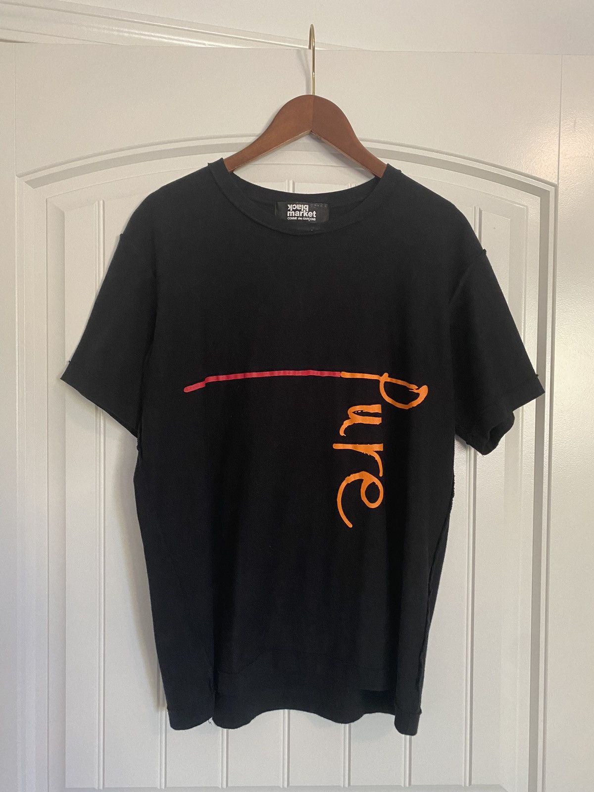 Comme des Garcons × Comme des Garcons Black × Comme des Garcons SHIRT Comme Des Garçons Black Pure Logo T Shirt Size US S / EU 44-46 / 1 - 2 Thumbnail