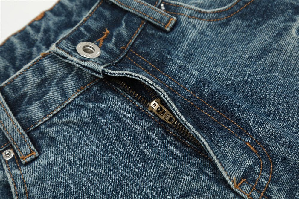 Japanese Brand × Jean Punk washed men's distressed loose casual denim shorts Size US 32 / EU 48 - 4 Thumbnail