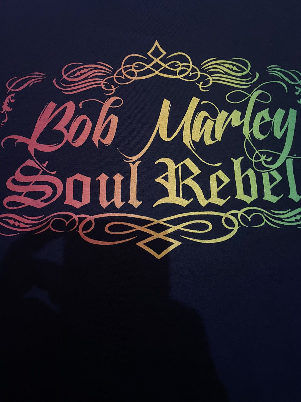 Bob Marley × Rap Tees × Vintage 🔥RARE🔥 Vintage boot Bob Marley Reggae Soul Rebel tee Size US L / EU 52-54 / 3 - 5 Thumbnail