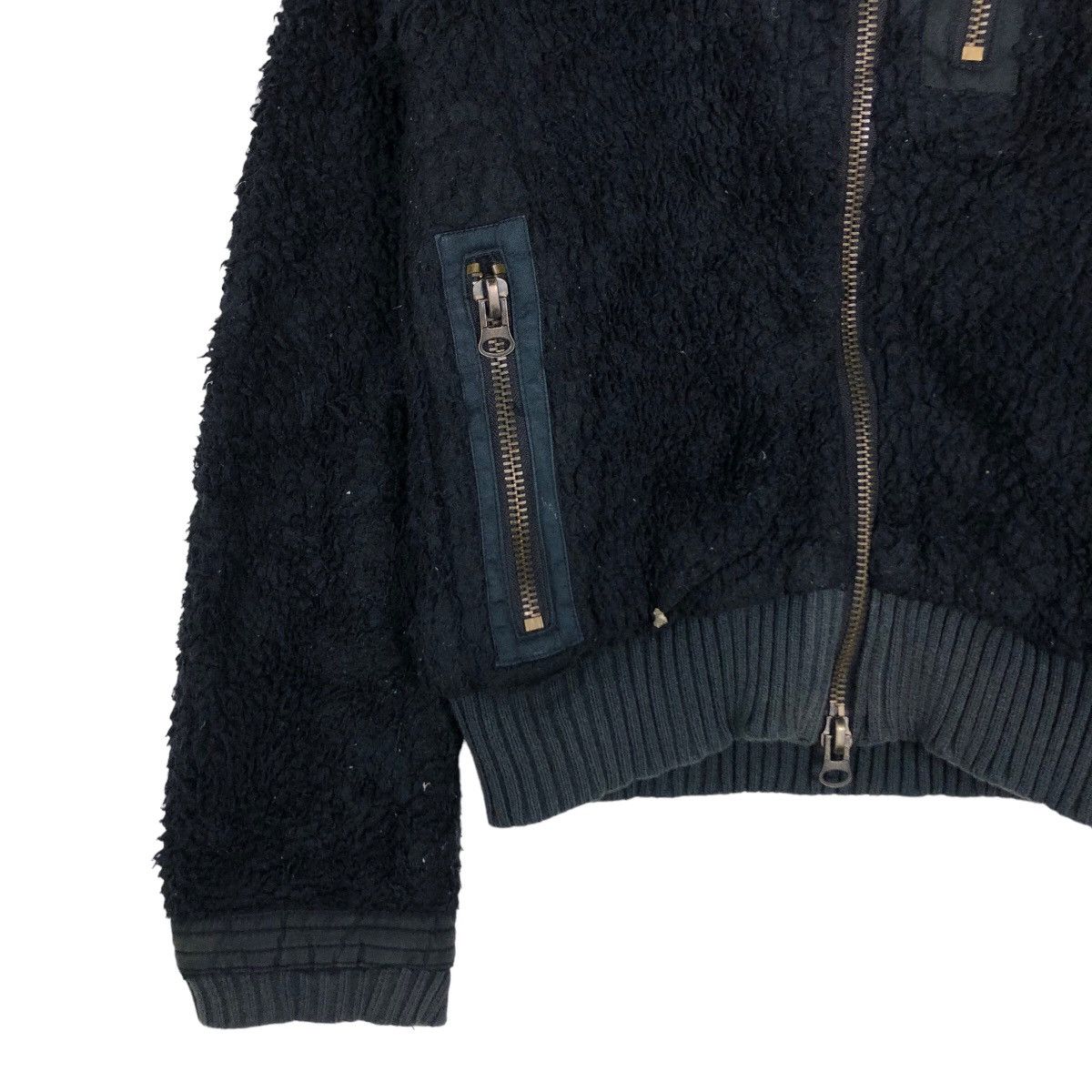 Hysteric Glamour Vintage Cropped Biker Jacket Shearling Classical Capistrano Size US M / EU 48-50 / 2 - 4 Thumbnail