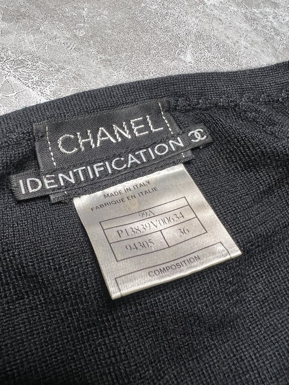 Chanel Chanel Identification F/W 99 Cashmere Silk Cardigan Size XS / US 0-2 / IT 36-38 - 7 Thumbnail