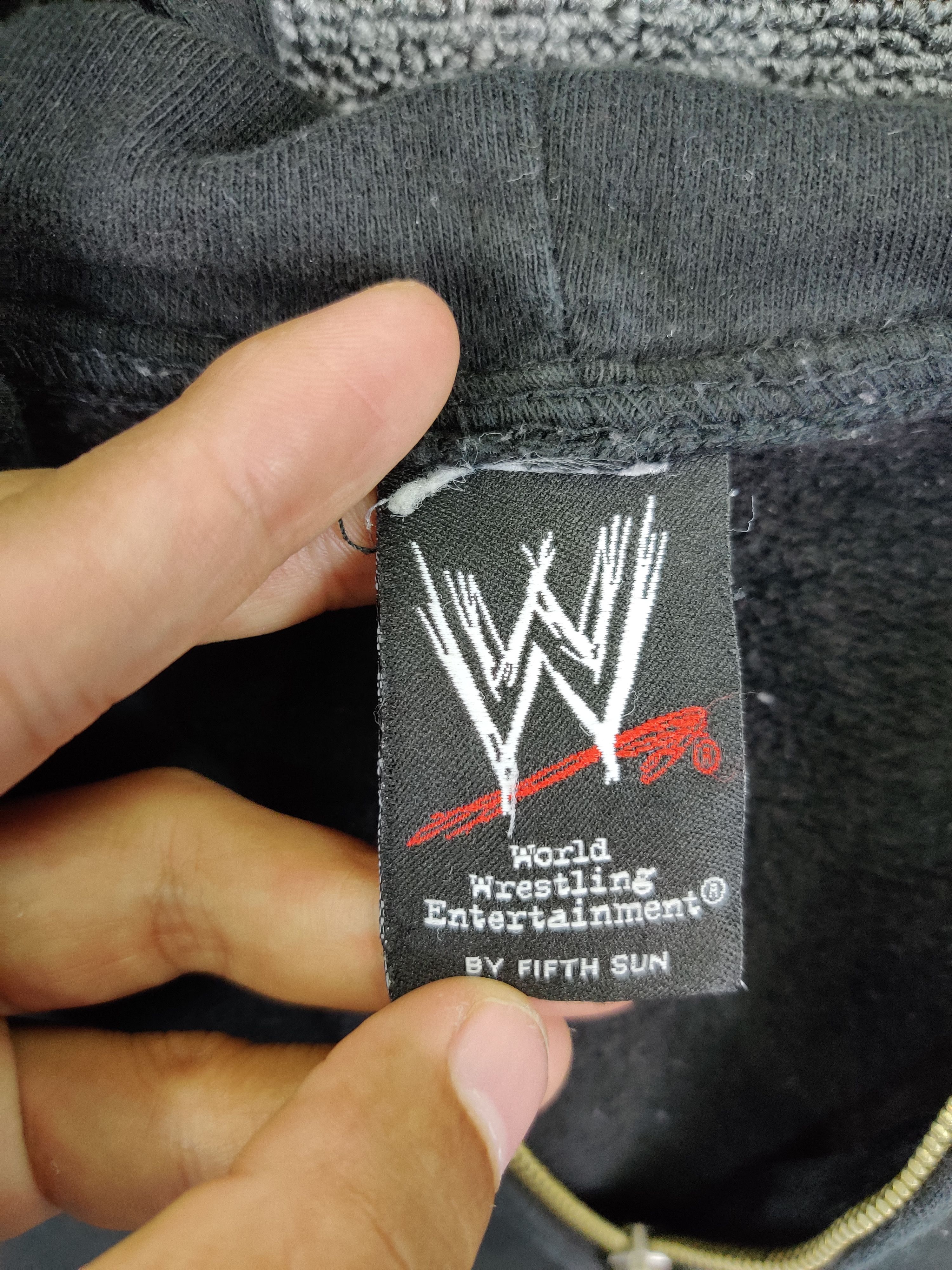 WWE Vintage WWE Superstars Zipper Hoodie Size US XL / EU 56 / 4 - 11 Thumbnail
