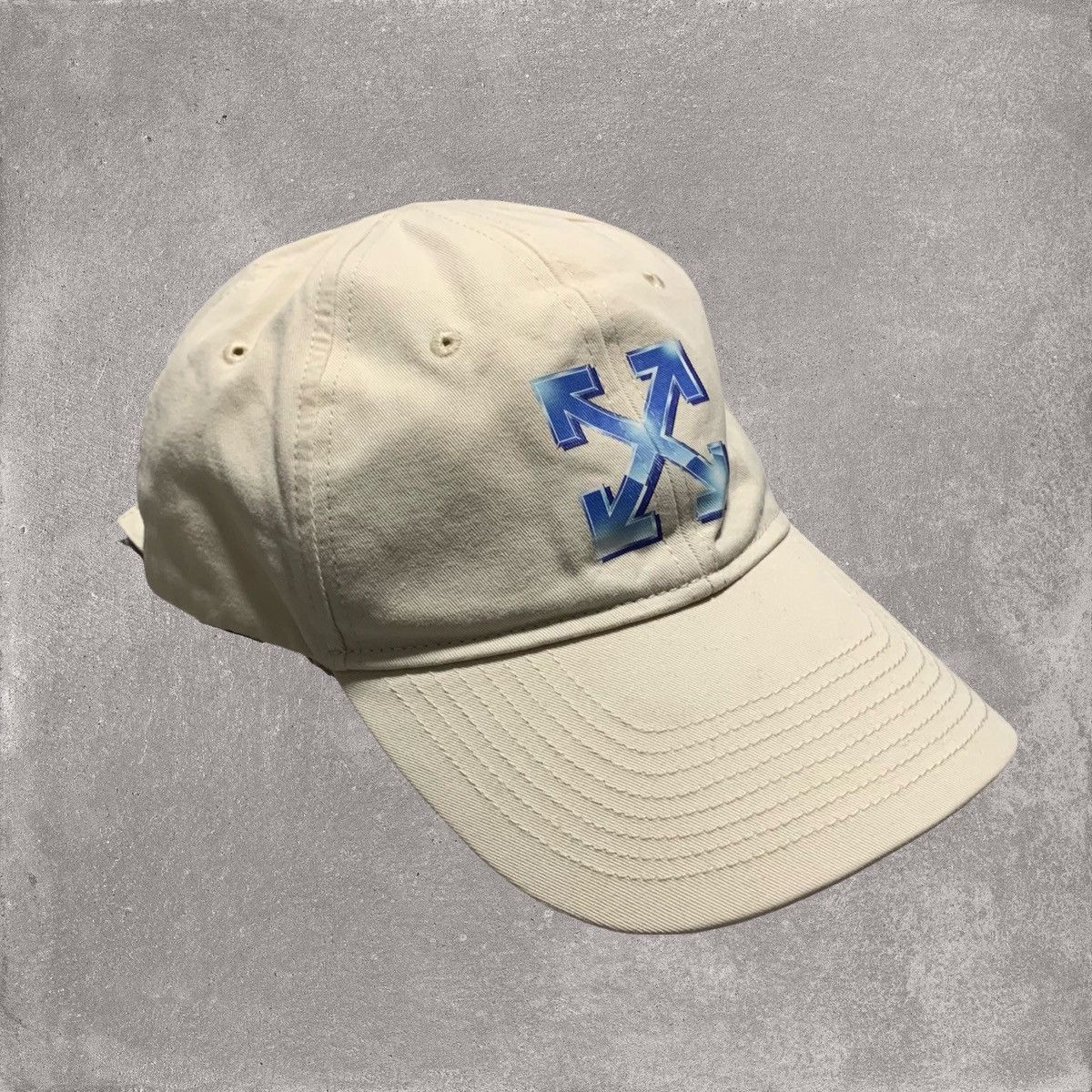 Off-White Off White Cap Metal Arrows Beige Baseball Cap Hat Virgil Size ONE SIZE - 1 Thumbnail