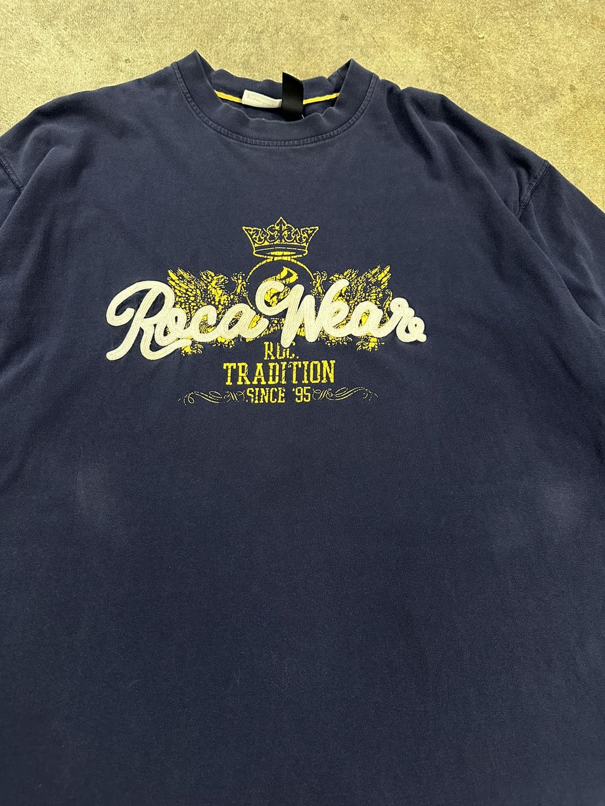 Rocawear Crazy Y2K Rocawear Embroidered Logo Sweatshirt Size US XXL / EU 58 / 5 - 4 Thumbnail