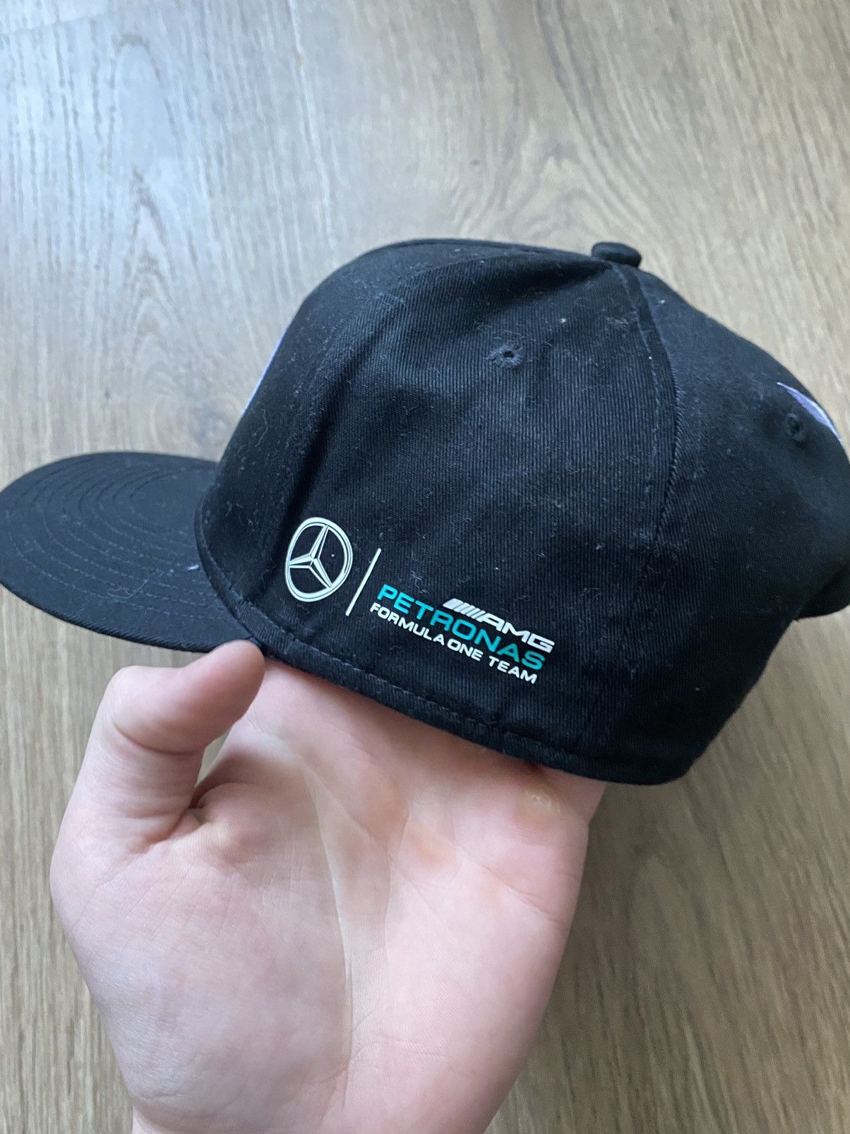Mercedes-Benz × Vintage Mercedez Benz F1 Petronas Monster Energy Lewis Hamilton Cap Size ONE SIZE - 2 Thumbnail