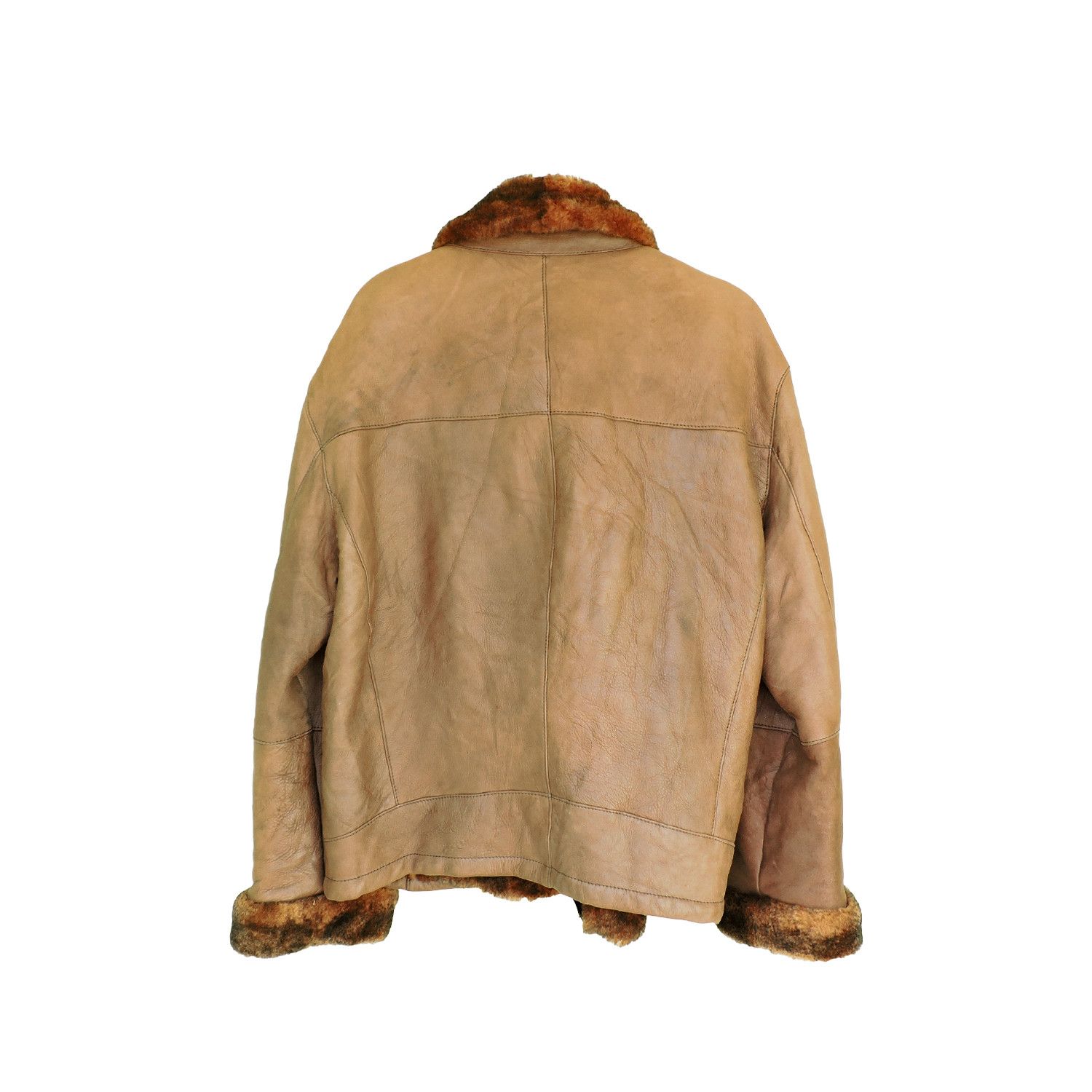 Giorgio Armani Giorgio Armani Shearling Leather Jacket Size US M / EU 48-50 / 2 - 3 Thumbnail
