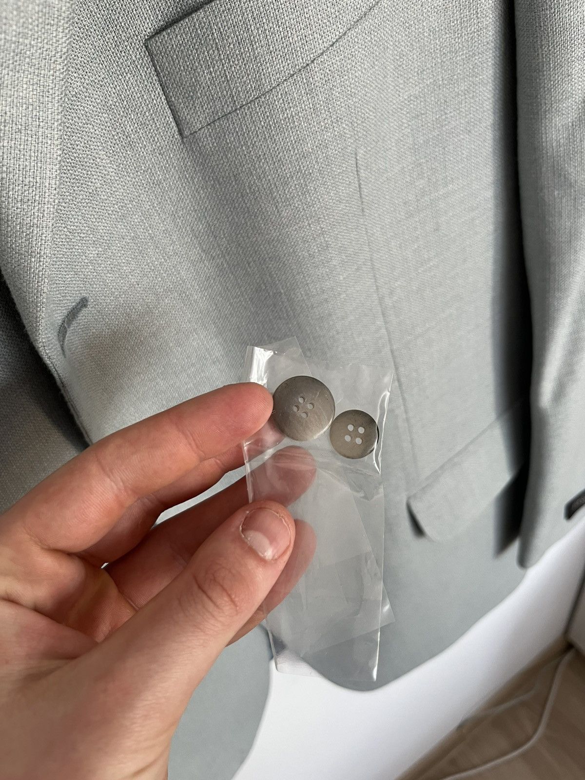 Yves Saint Laurent Vintage Yves Saint Laurent Pour Homme Silk & Wool Blazer Size 48R - 9 Thumbnail