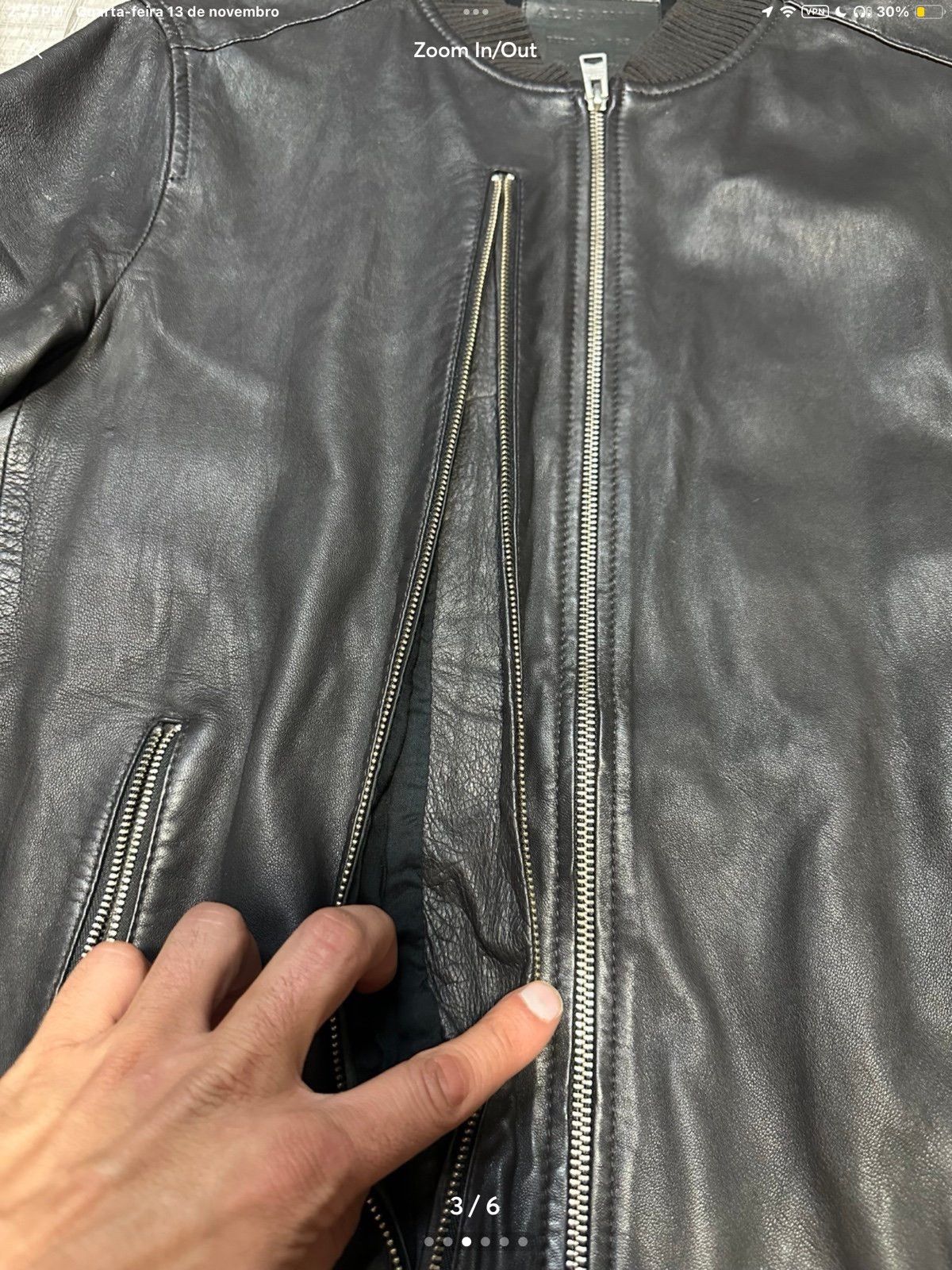 Allsaints AllSaints leather bomber Size US L / EU 52-54 / 3 - 5 Thumbnail