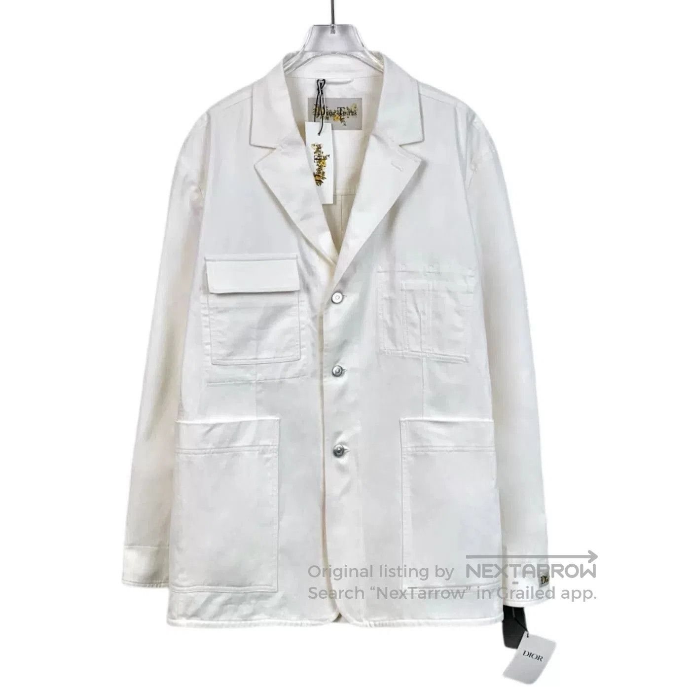 Dior Dior x Denim Tears Cotton Blazer. Size US L / EU 52-54 / 3 - 1 Thumbnail