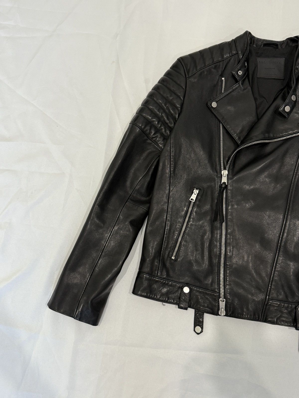 Allsaints Allsaints Silas Leather Jacket M Size US M / EU 48-50 / 2 - 7 Thumbnail