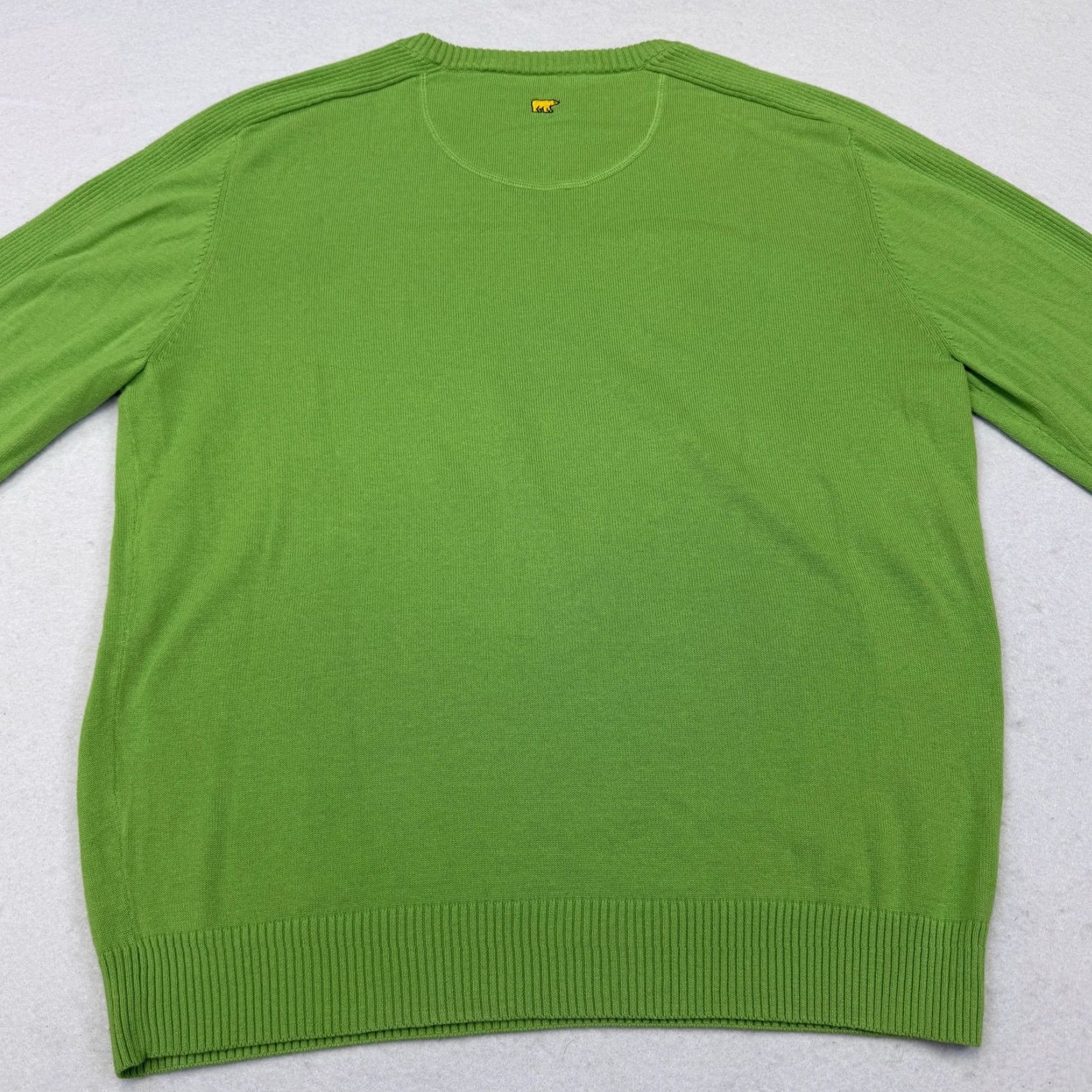 Vintage VINTAGE Jack Nicklaus Sweater Mens Medium Green Cotton V-Neck Pullover Knit Size US M / EU 48-50 / 2 - 5 Thumbnail
