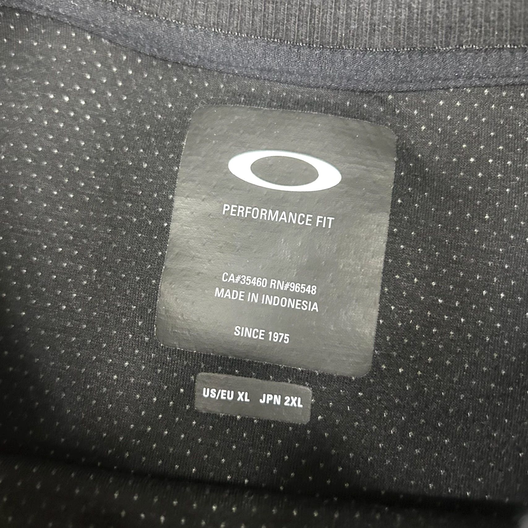 Oakley Oakley Sweatshirt Mens XL Black Camo Performance Fit Crewneck Logo Graphic Print Pullover Knitted Knit Regular Sleeve Boys Mens to Adults? Size US XL / EU 56 / 4 - 4 Thumbnail