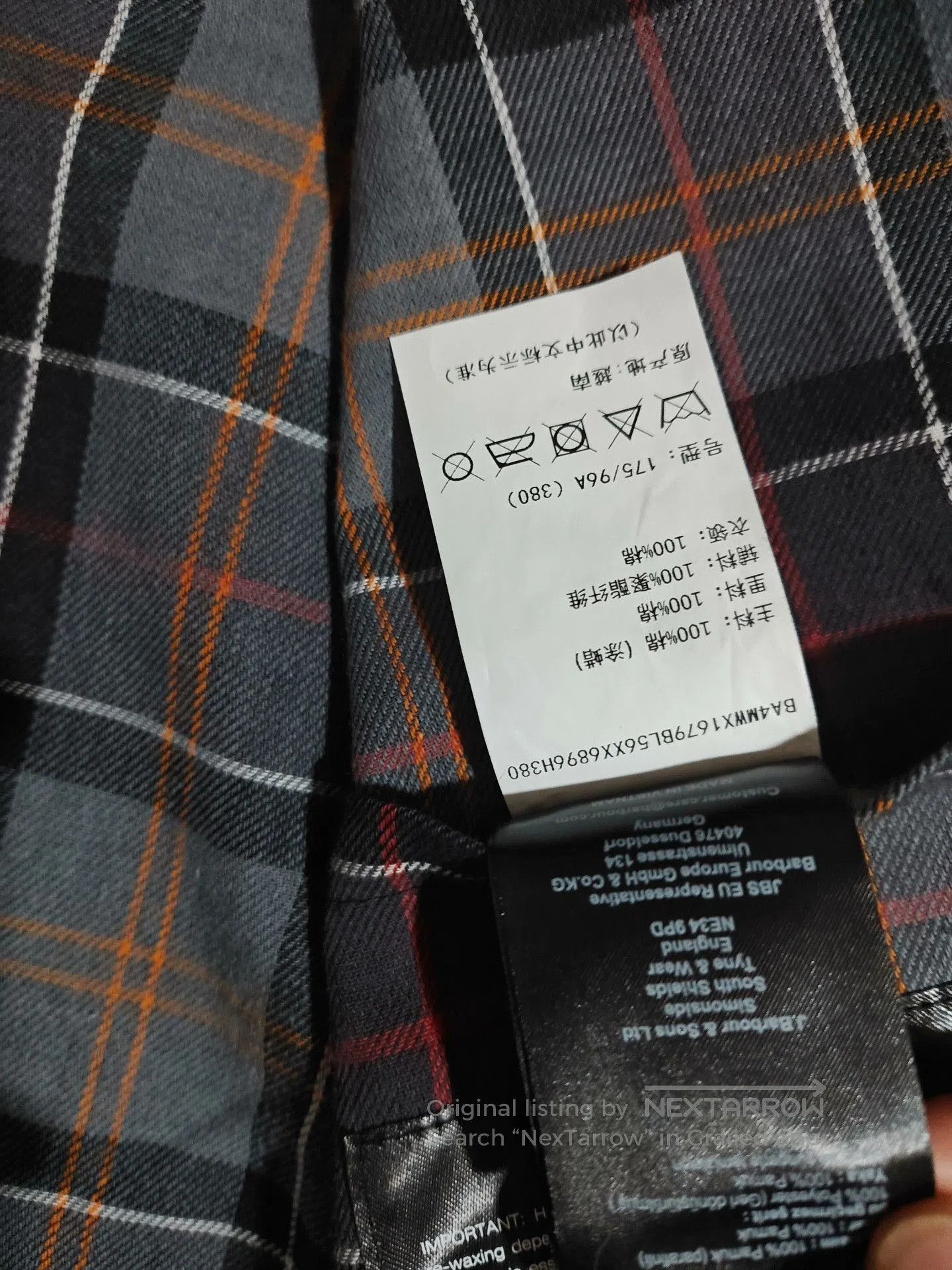 Barbour Barbour OS Bedale Waxed Jacket. Size US M / EU 48-50 / 2 - 8 Thumbnail