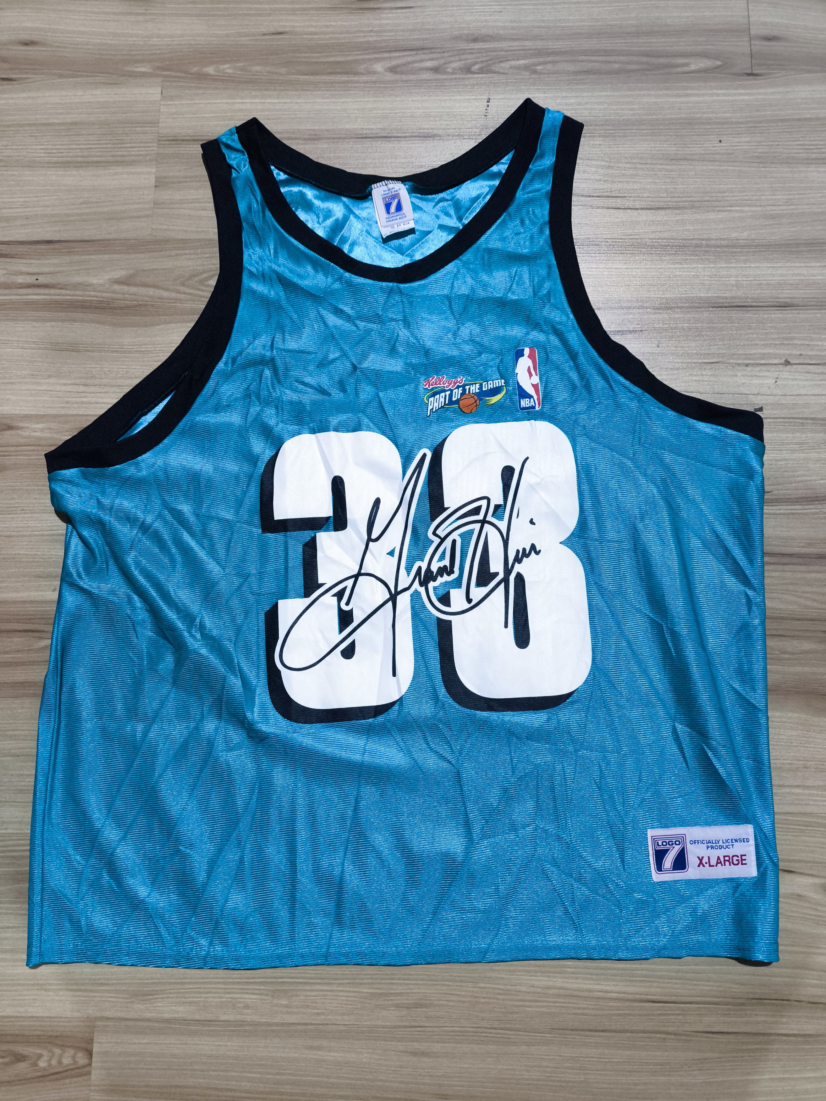 Logo 7 Vintage Grant hill #33 Kellogg Size US XL / EU 56 / 4 - 1 Thumbnail