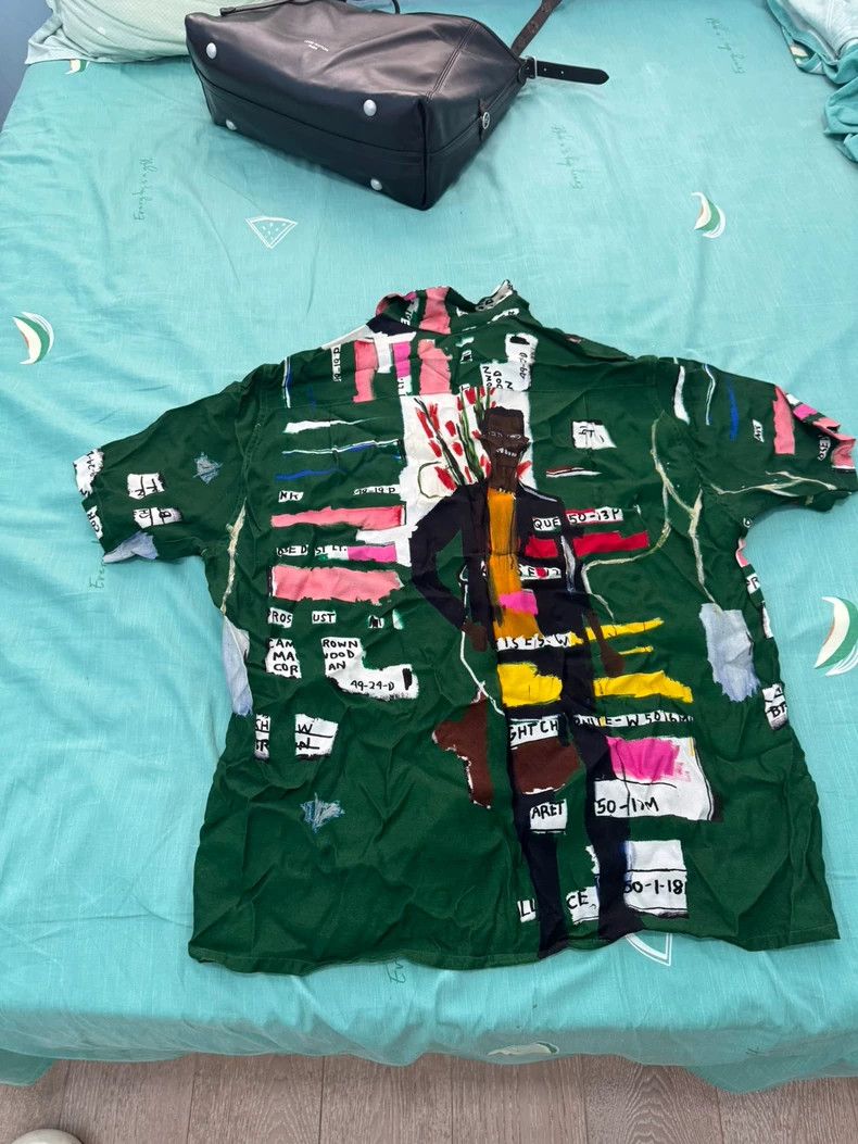 Wacko Maria Wacko Maria Basquiat Green Shirt Size US M / EU 48-50 / 2 - 4 Thumbnail