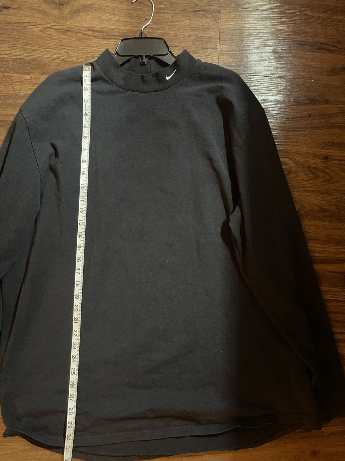 Nike × Vintage Vintage Nike Men's Life Long-Sleeve Mock Neck Shirt No Tag Size US XXL / EU 58 / 5 - 4 Thumbnail