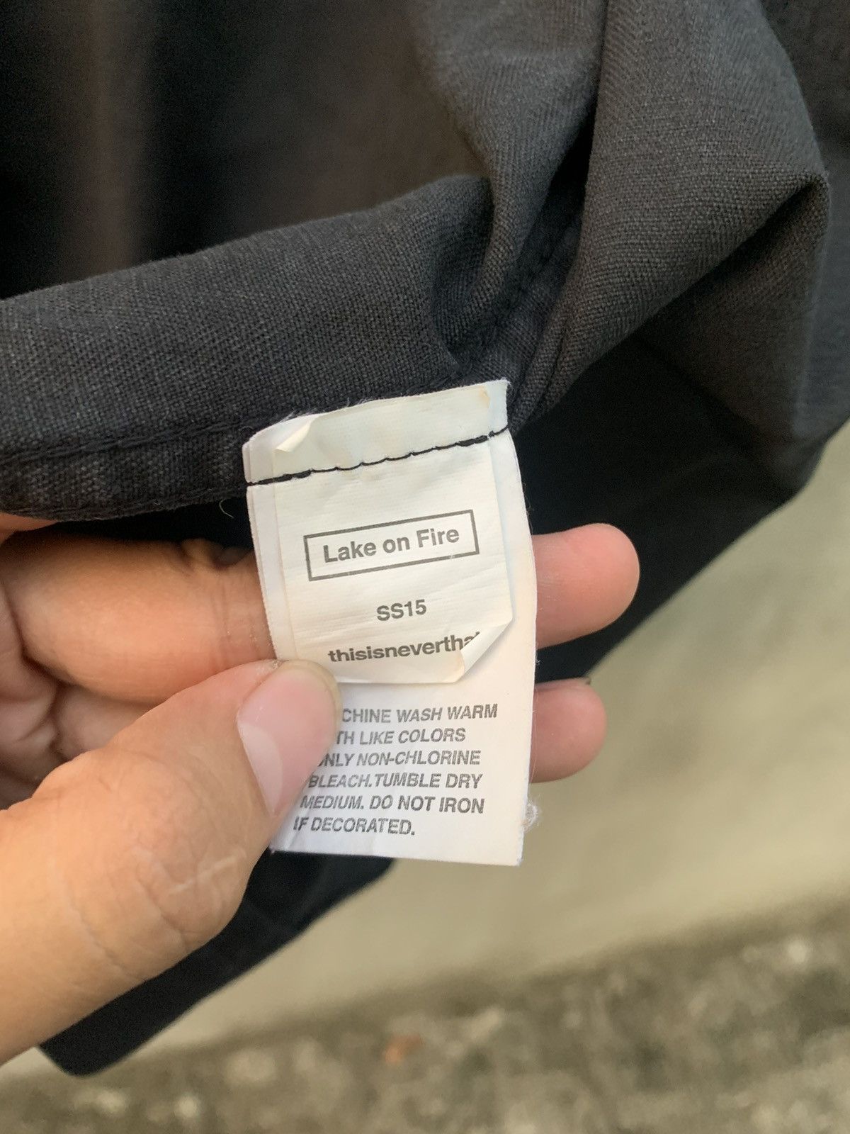 thisisneverthat Thisisneverthat Lake of Fire SS15 Jacket Size US L / EU 52-54 / 3 - 4 Thumbnail