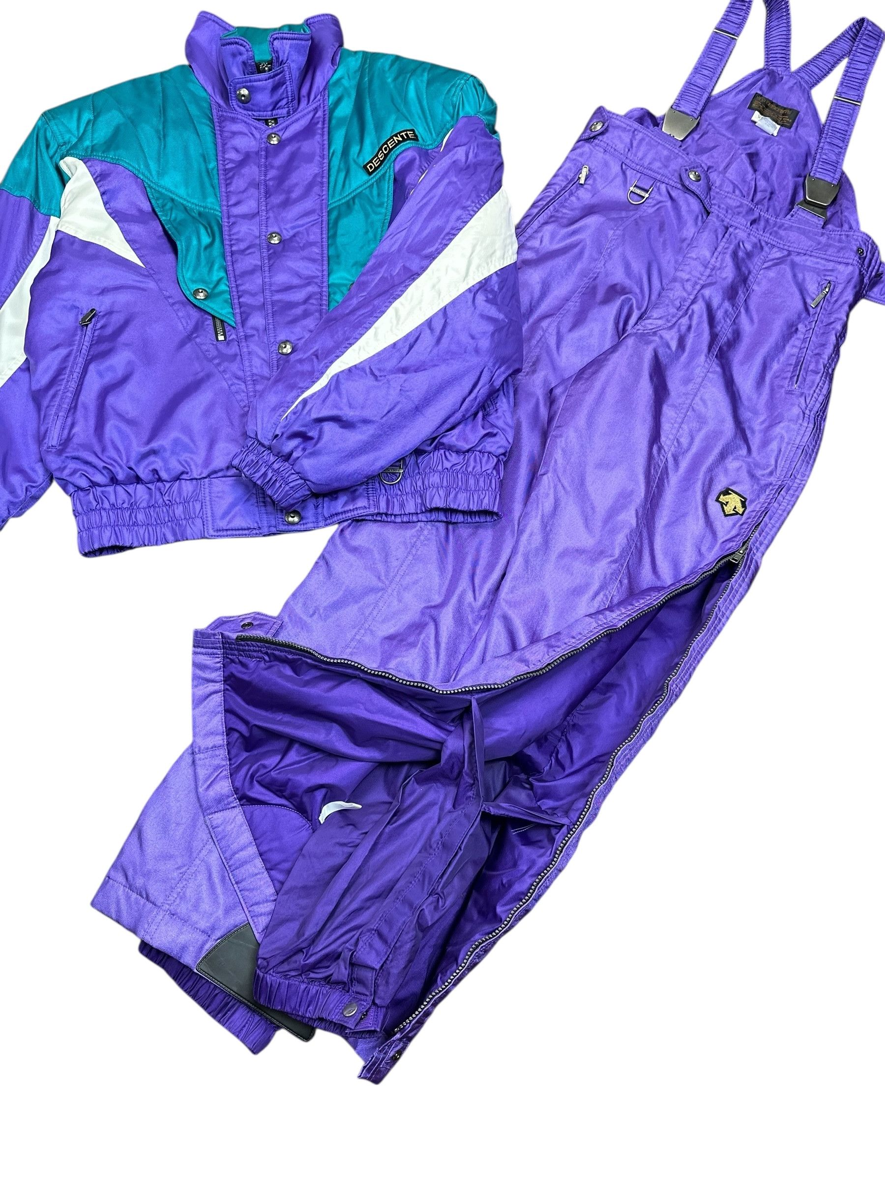 Descente vintage japanese insulated ski winter sports bundle costume Size L / US 10 / IT 46 - 14 Thumbnail
