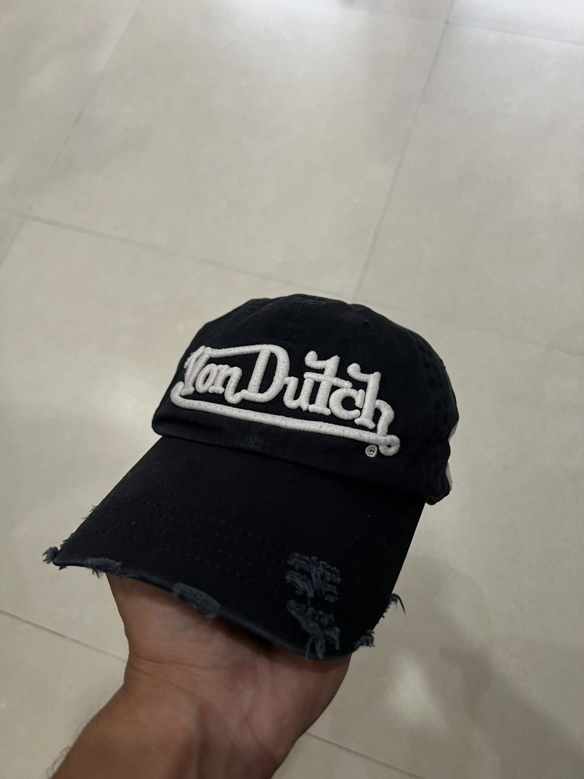 Vintage × Von Dutch 00’s VON DUTCH Y2K RARE AVANT-GARDE RETRO CAP Size ONE SIZE - 1 Thumbnail