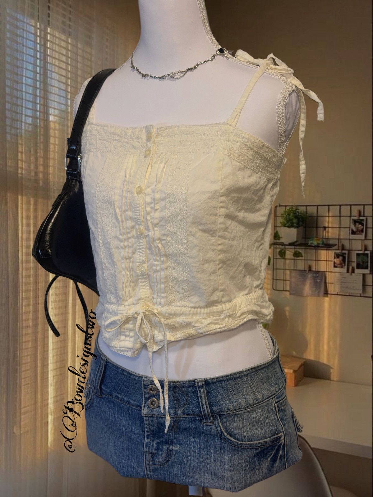 Other Creamy Baby doll white top Size M / US 6-8 / IT 42-44 - 3 Thumbnail
