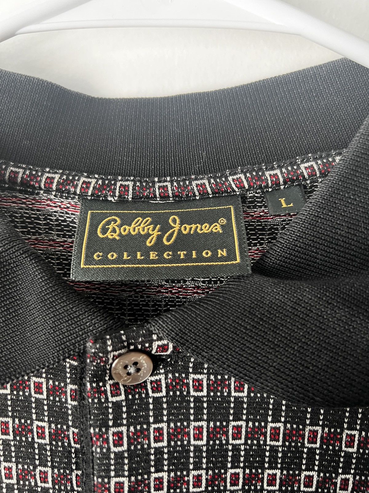 Bobby Jones Vintage Bobby Jones Black & Red Polo Shirt Size US L / EU 52-54 / 3 - 3 Thumbnail