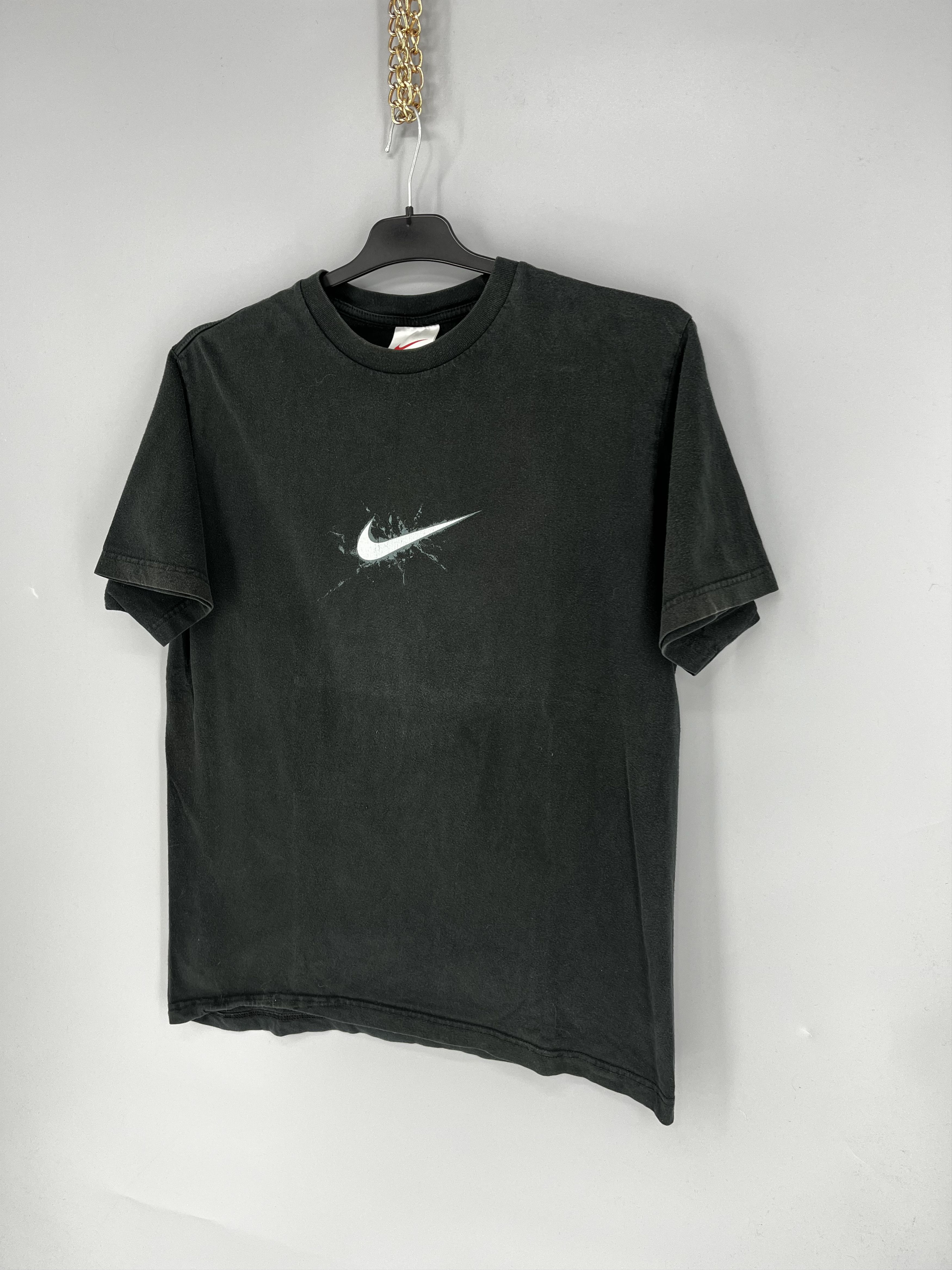 Band Tees Vintage Y2K Nike Center Swoosh Logo T-Shirt Size US M / EU 48-50 / 2 - 3 Thumbnail