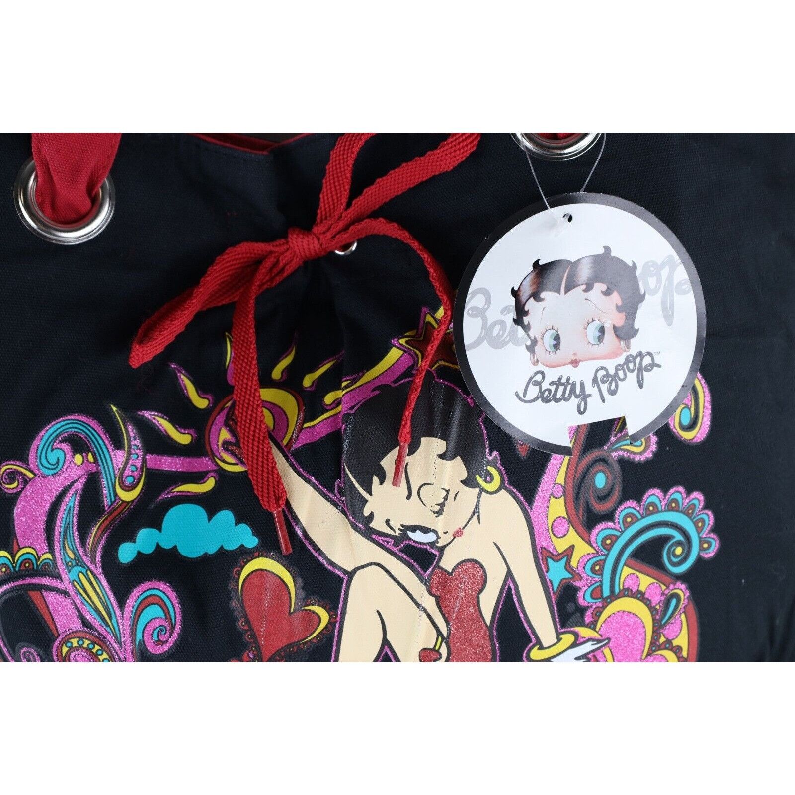 Vintage Deadstock Vintage Y2K Betty Boop Flower Handled Tote Bag Size ONE SIZE - 2 Thumbnail