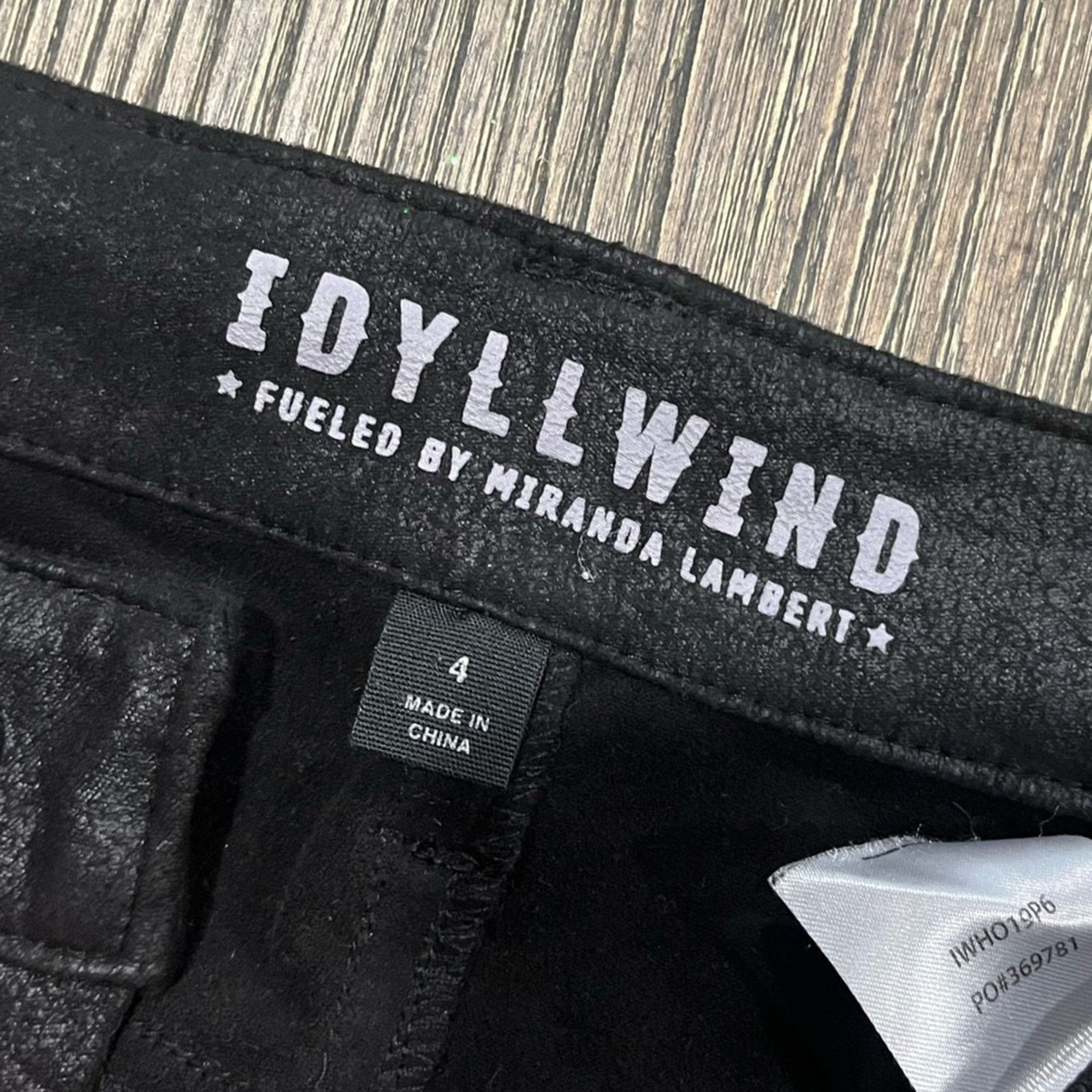 Vintage Idyllwind Miranda Lamber Pants Skinny Low Rise Textured Sz 4 Size 27" / US 4 / IT 40 - 5 Thumbnail