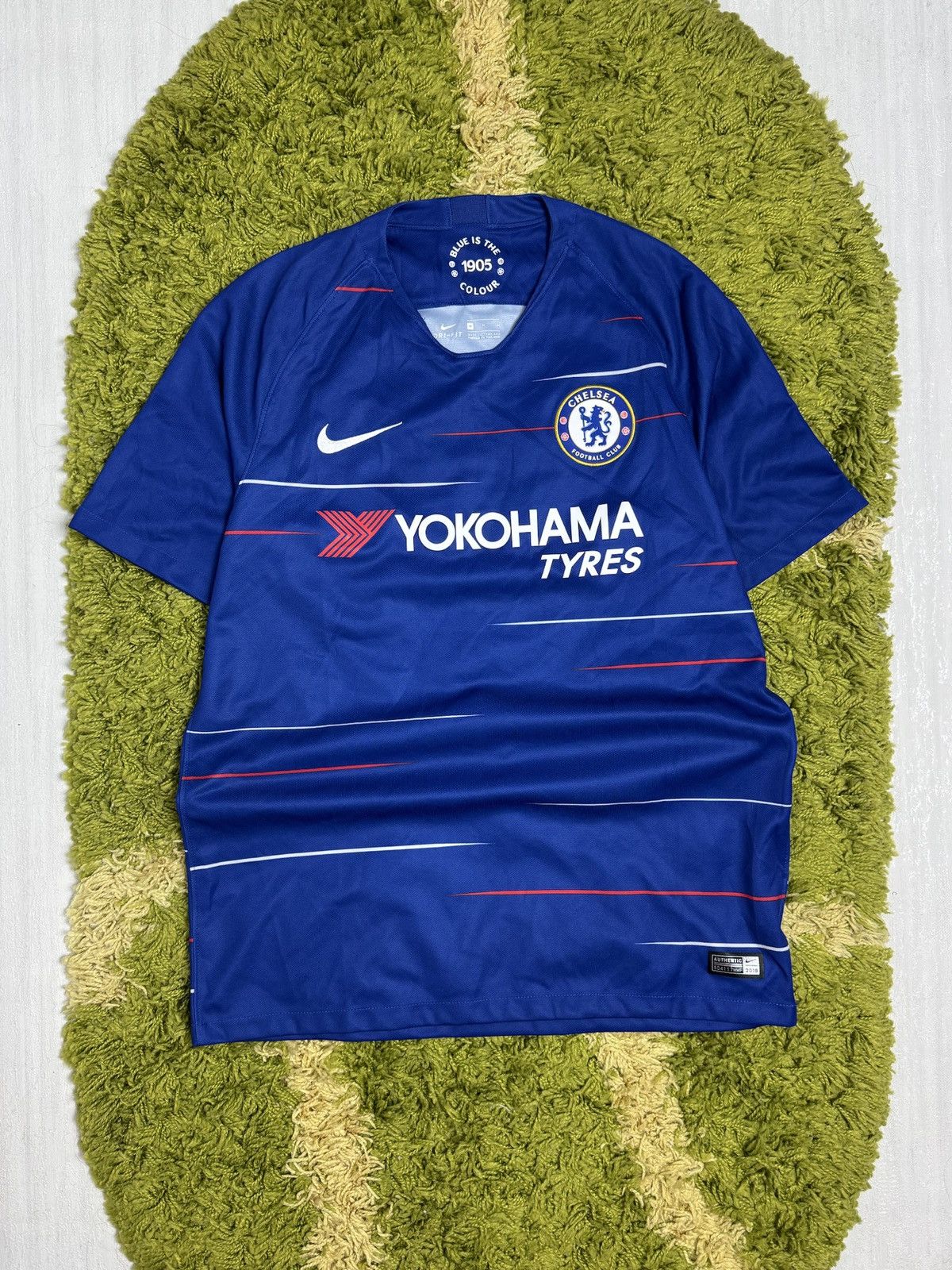 Mens Nike Chelsea 2018 2019 Home Football Jersey Shirt
