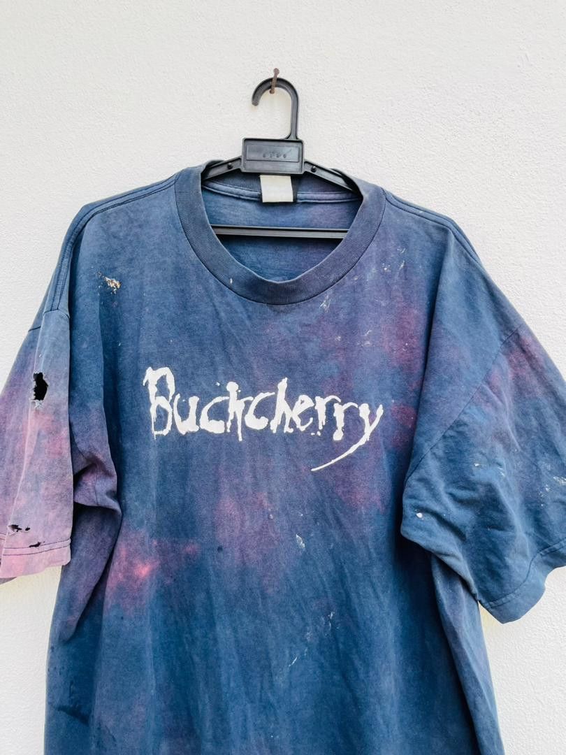 Band Tees Vintage Buckcherry World Tour 1999 American Rock Shirt Size US XL / EU 56 / 4 - 3 Thumbnail