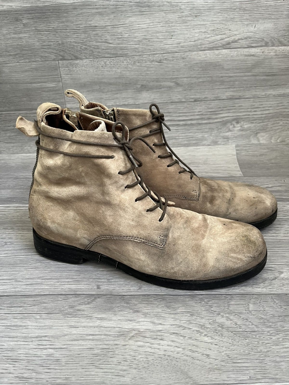 A.S.98 A.S. 98 avant garde style brown grunge boots Size US 11 / EU 44 - 6 Thumbnail