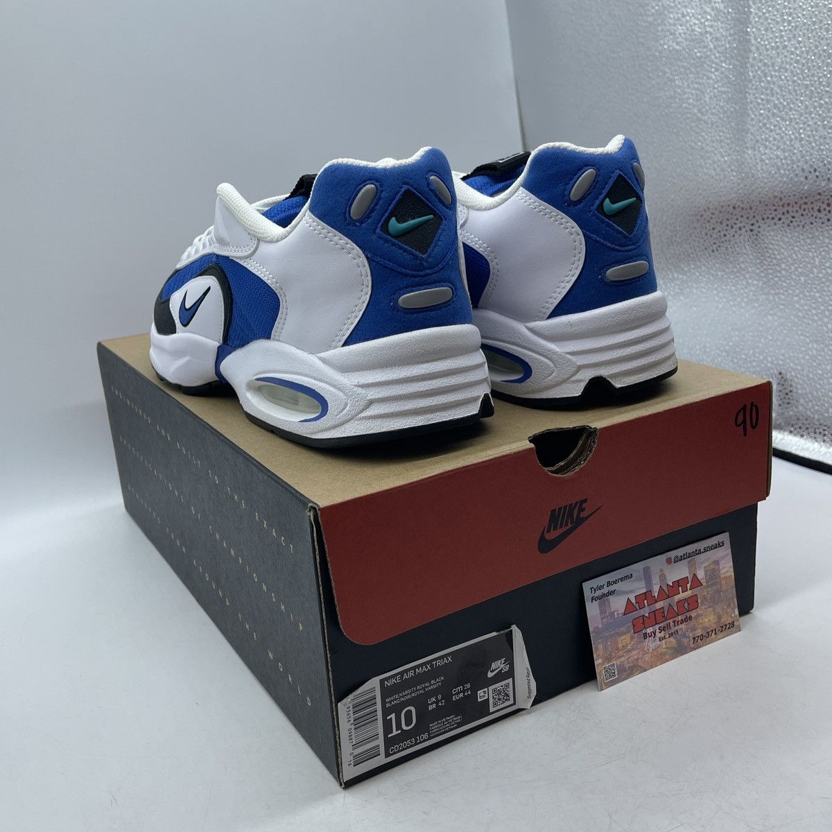 Nike Air max triax 96 royal Size US 10 / EU 43 - 4 Thumbnail