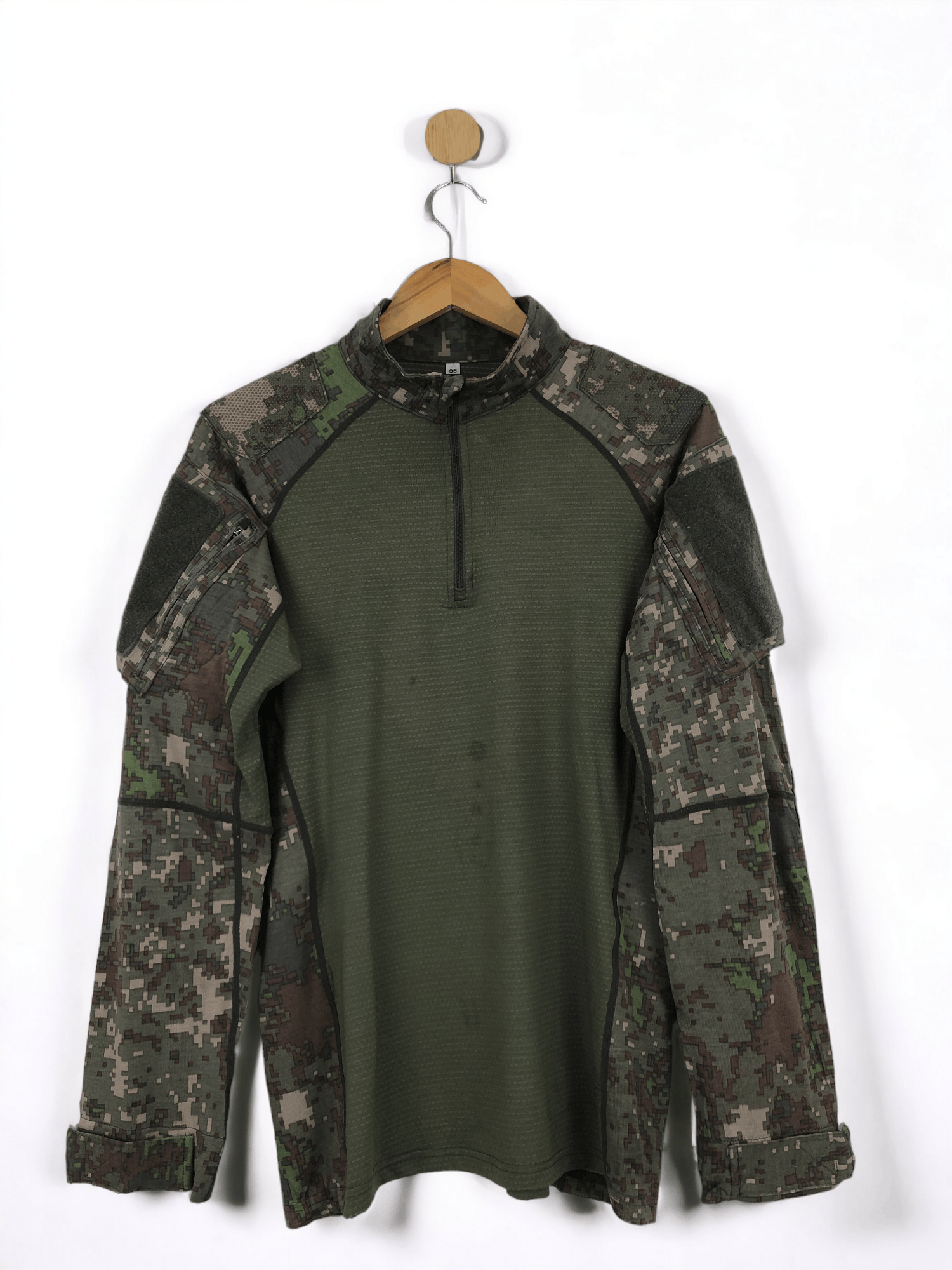 Vintage Vintage ROK Korean Army Granite B Camouflage Shirt | Grailed