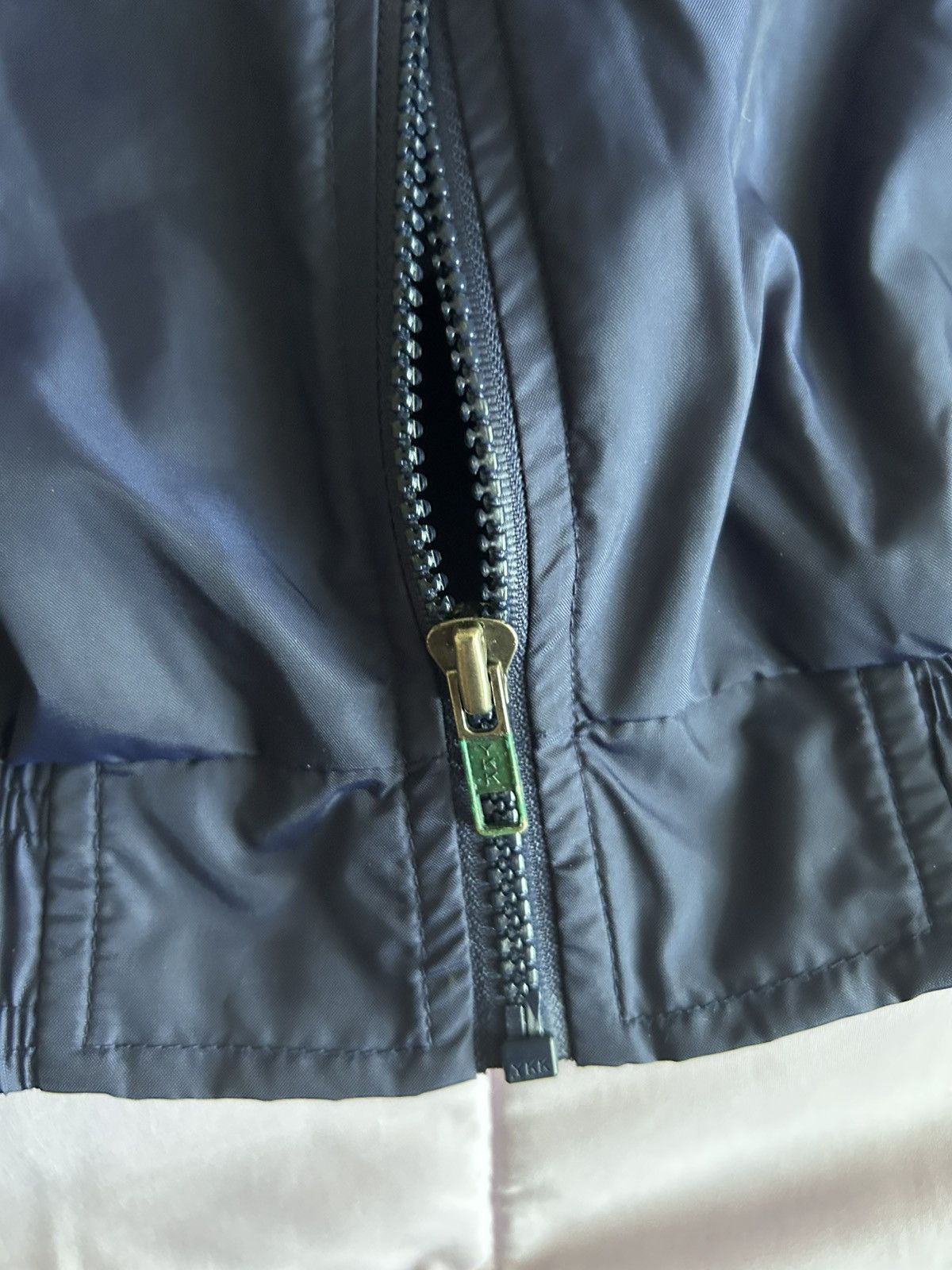 Adidas Vintage 90s Adidas Nylon Track Jacket S (Fits M) Blue Retro Size US S / EU 44-46 / 1 - 5 Thumbnail