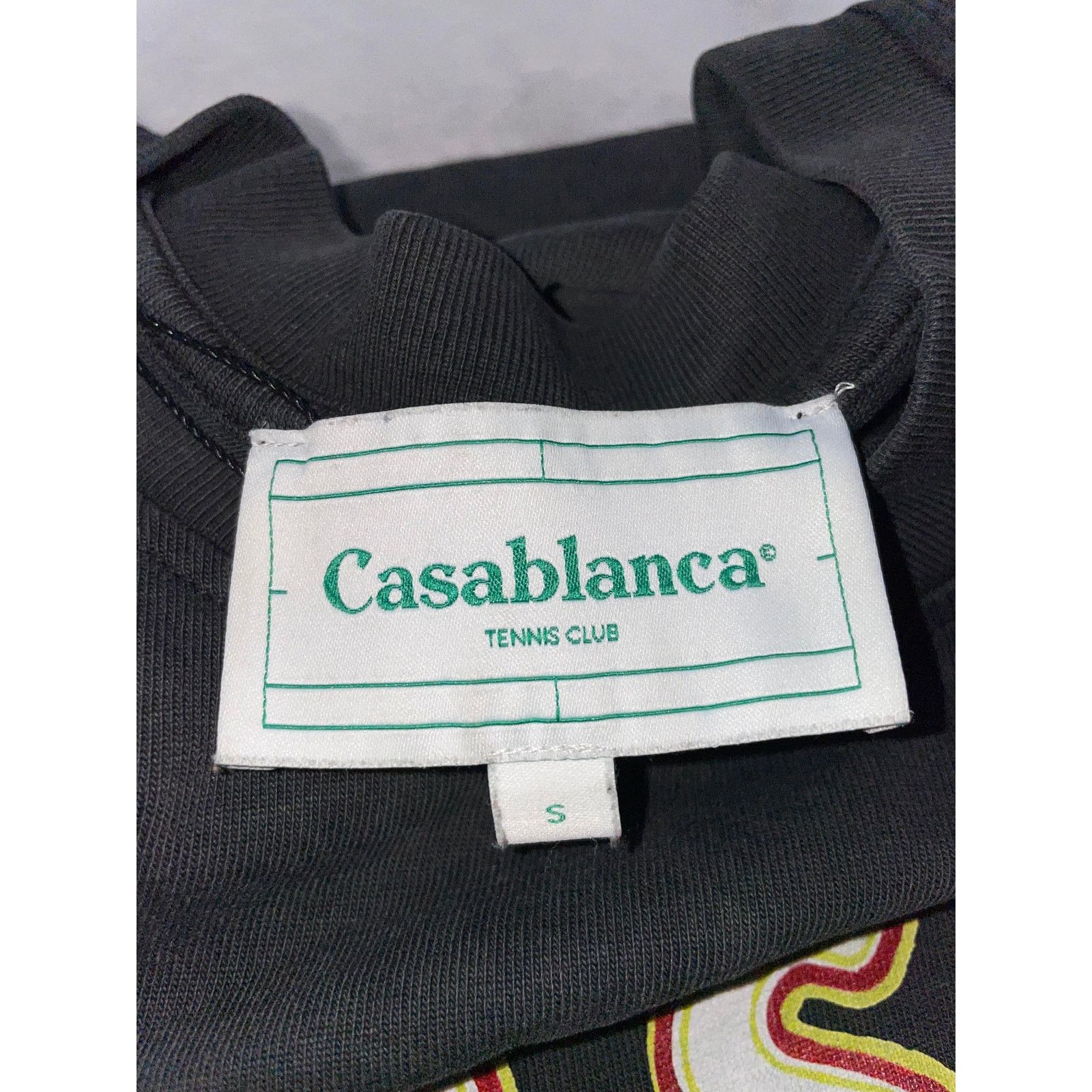 Casablanca Casablanca Casa Way Black Wash Tee Size US S / EU 44-46 / 1 - 3 Thumbnail