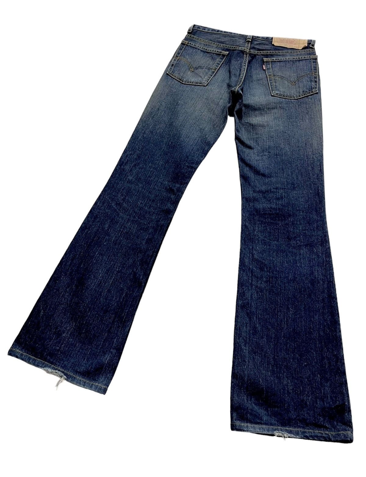 Levi's 💥VERY RARE🔥Vintage Levi’s 517 FLARE Japan Mudwash Blue Size US 28 / EU 44 - 6 Thumbnail