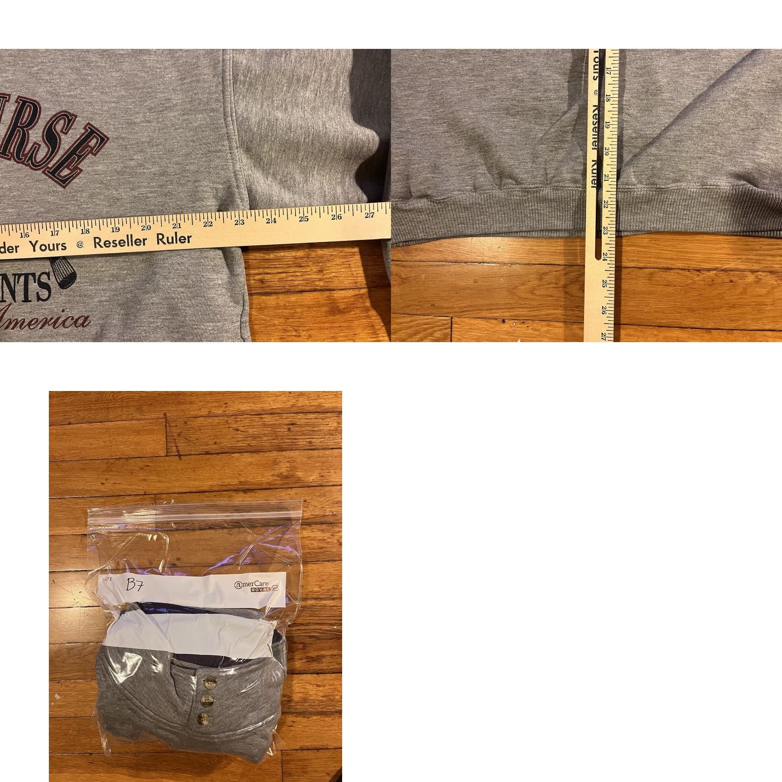 Vintage VINTAGE Gear for Sports Sweater Golf Course Superintendents Association Men’s XL Gray Graphic Print Pullover Regular Fit Sm Mens Size US XL / EU 56 / 4 - 9 Thumbnail