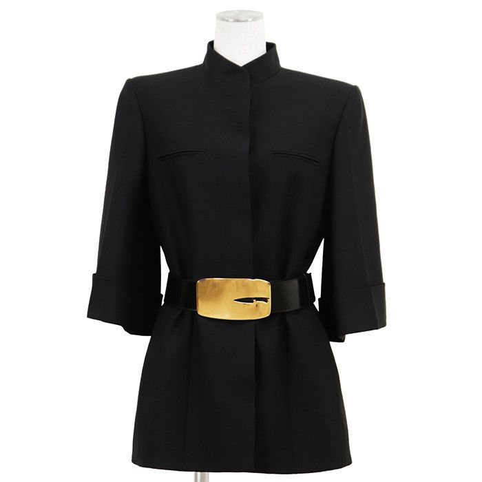 Gucci Gucci Gucci Wool Silk Jacket Textile Outerwear DUTY FREE for USA Size ONE SIZE - 1 Thumbnail