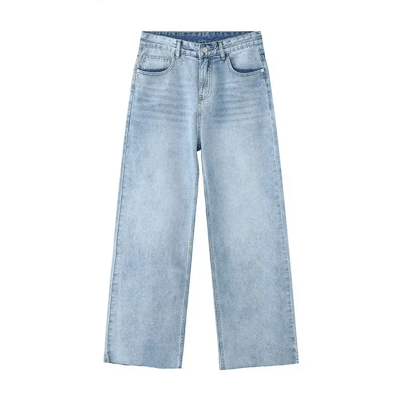 Jean × Vintage Washed distressed loose baggy jeans y2k Size US 28 / EU 44 - 7 Thumbnail