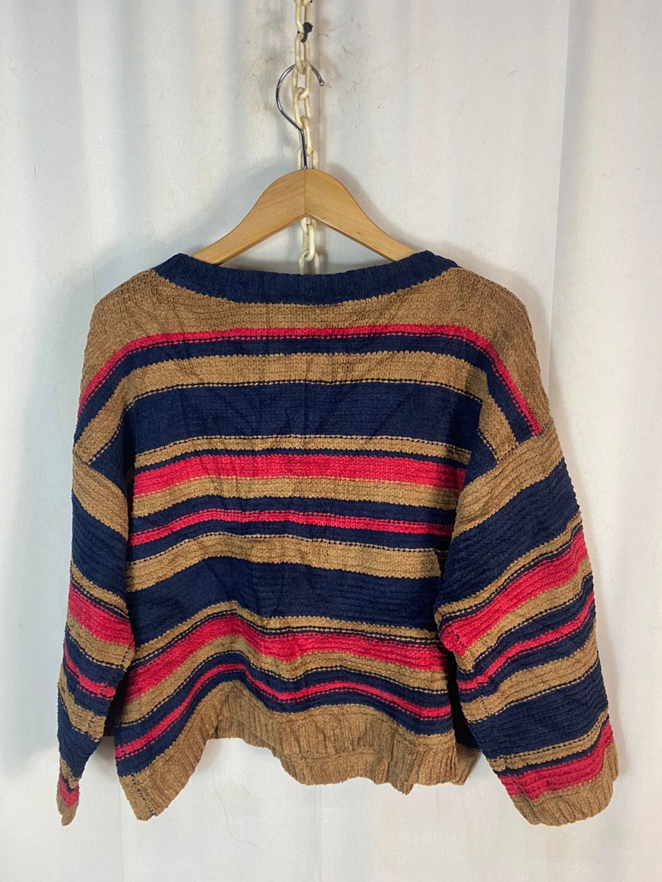 GU GU croptop stripe knitwear sweatshirt Size S / US 4 / IT 40 - 6 Thumbnail