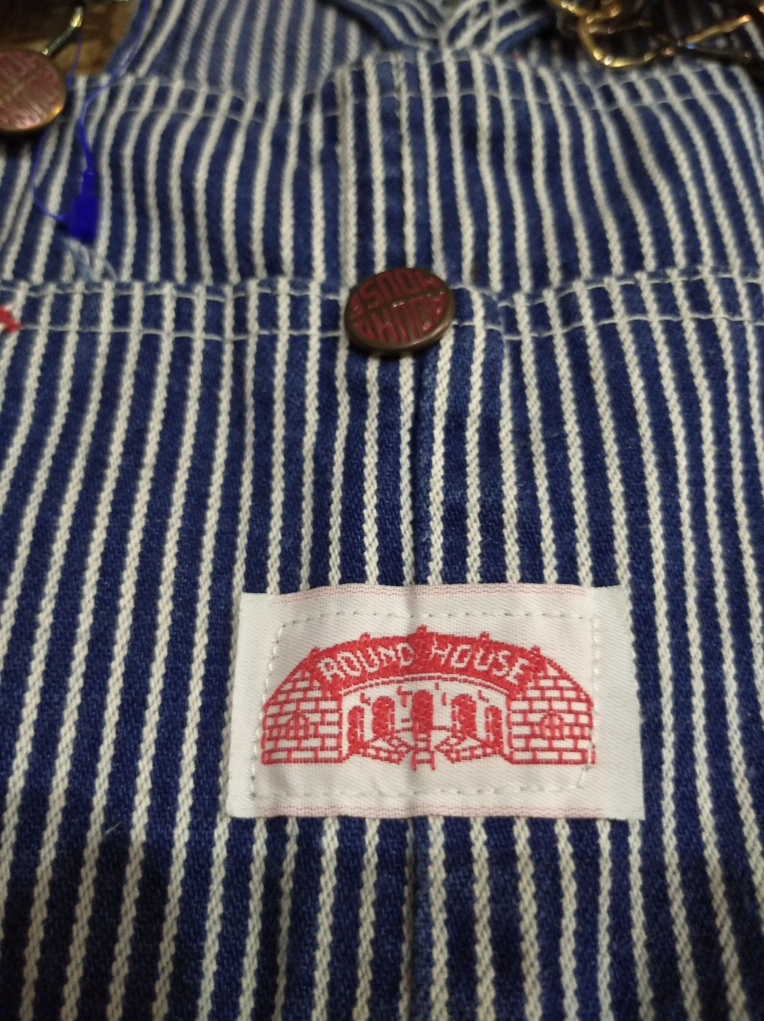 Vintage roundhouse overall railroad workes overalls