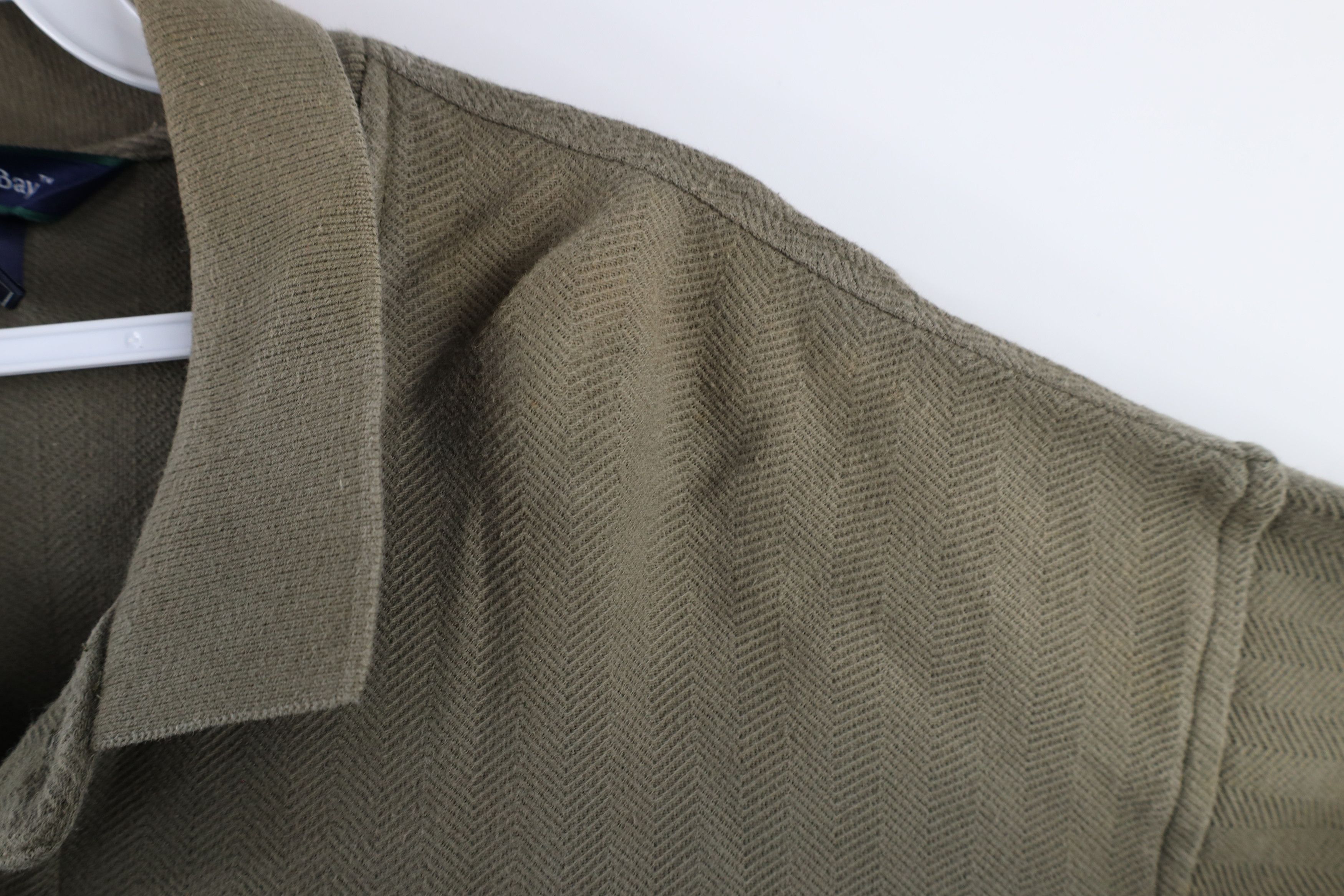 Vintage Vintage 90s Streetwear Herringbone Collared Golf Polo Shirt Size US XL / EU 56 / 4 - 5 Thumbnail