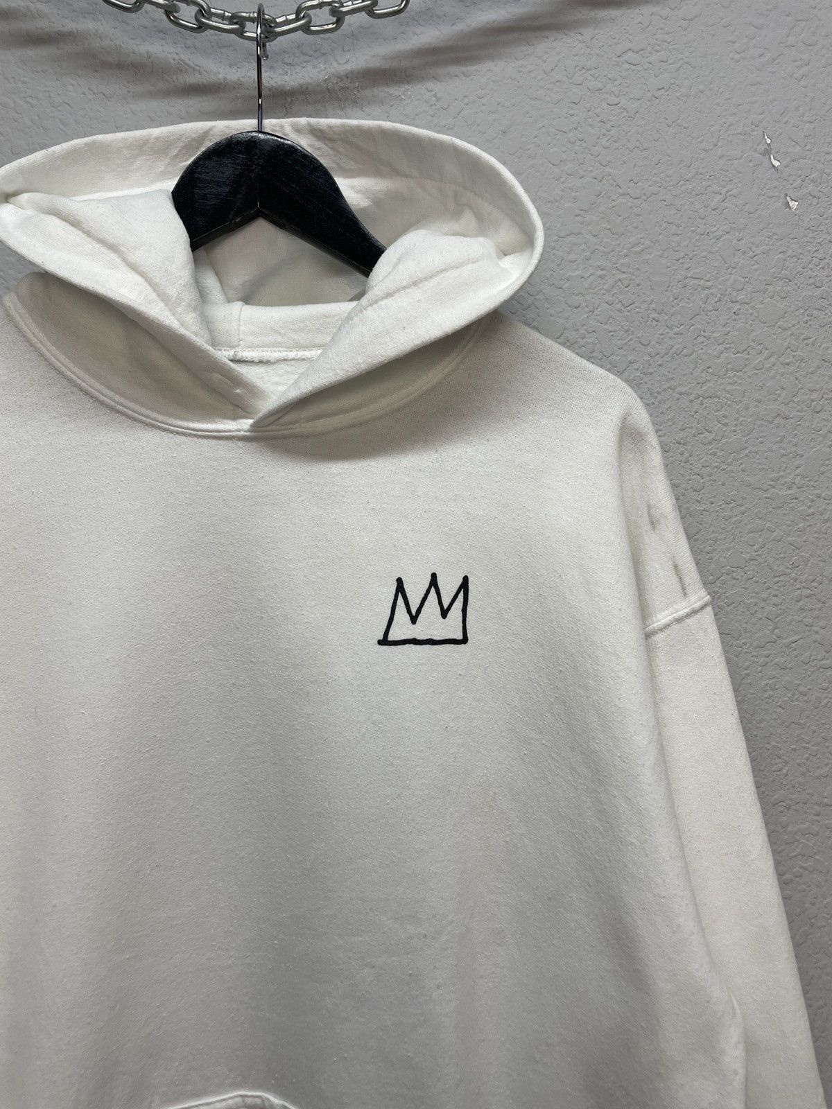 Jean-Michel Basquiat Jean-Michel Basquiat Pullover Hoodie White Sweatshirt Size US L / EU 52-54 / 3 - 9 Thumbnail