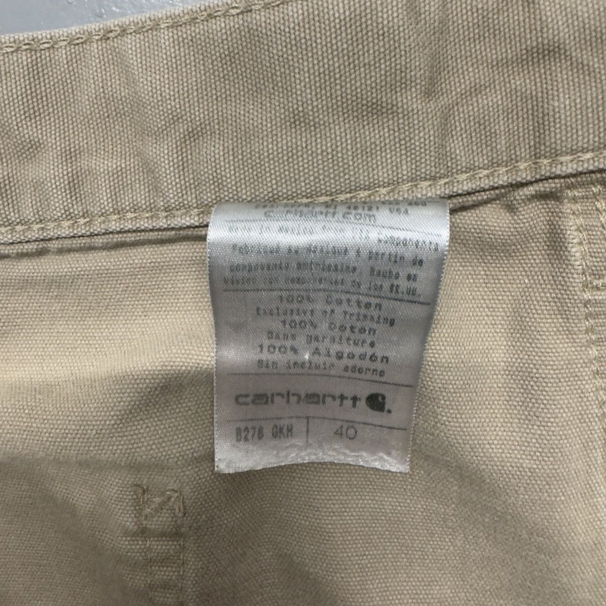 Carhartt Carhartt Relaxed Fit Carpenter Workwear Utility Shorts 40 Size US 40 / EU 56 - 6 Thumbnail